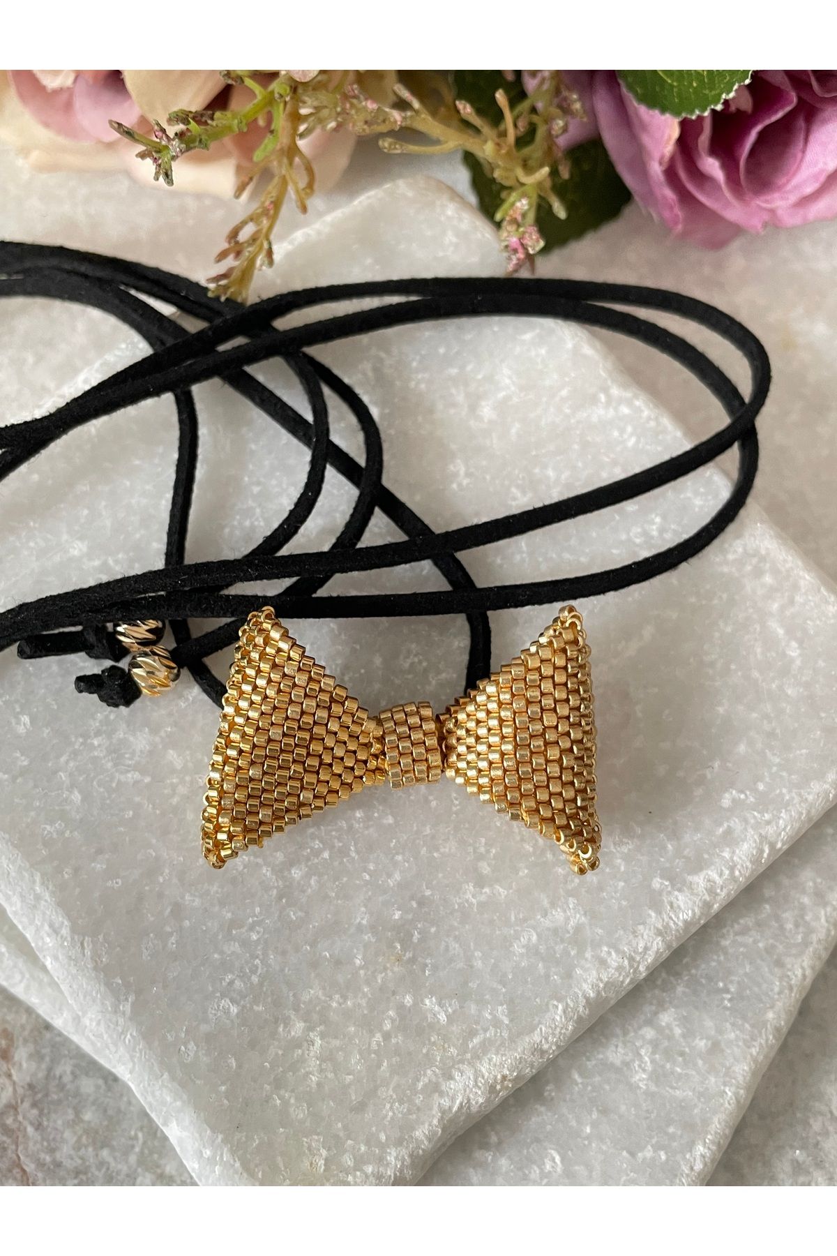 By Selen Suyolcu Miyuki Fiyonk Model Dolama Choker Kolye