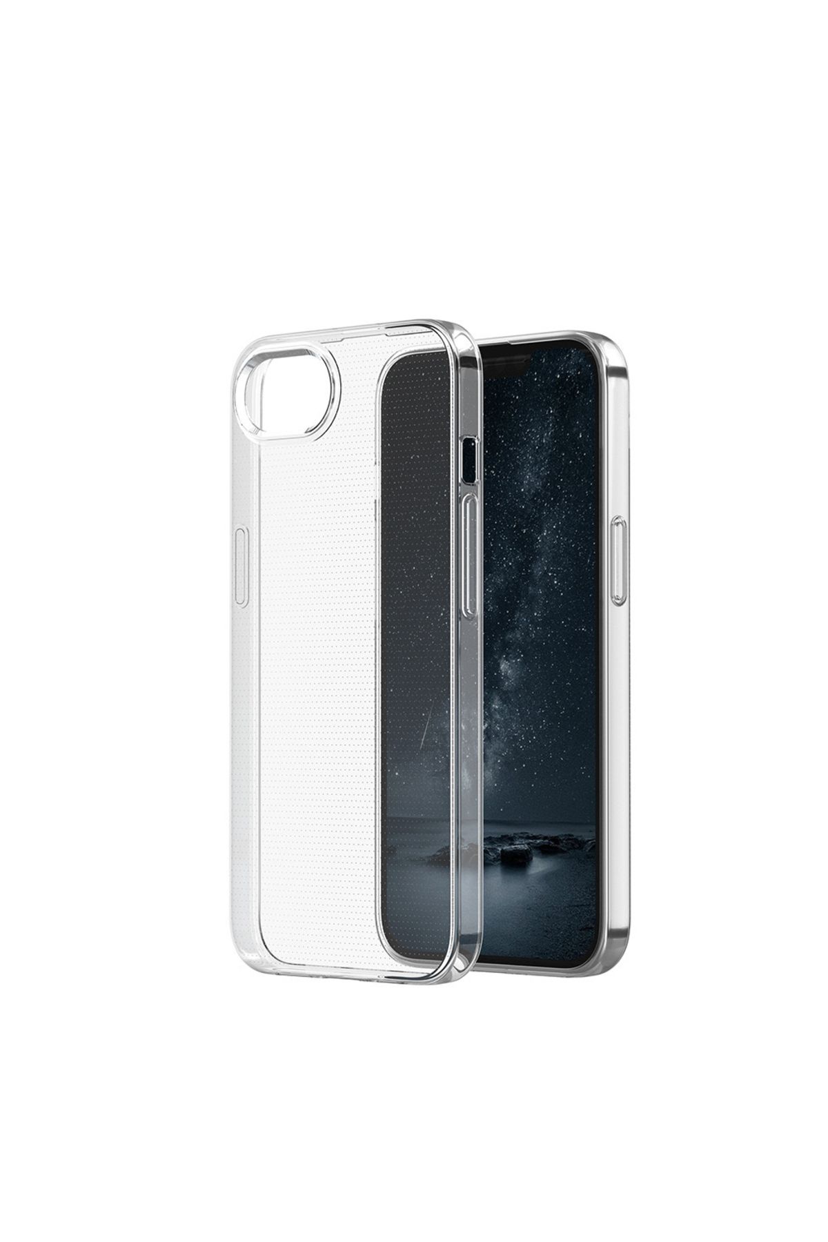 Başkenttekno iPhone 16E Kılıf Kamera Korumali Süper Silikon Kapak