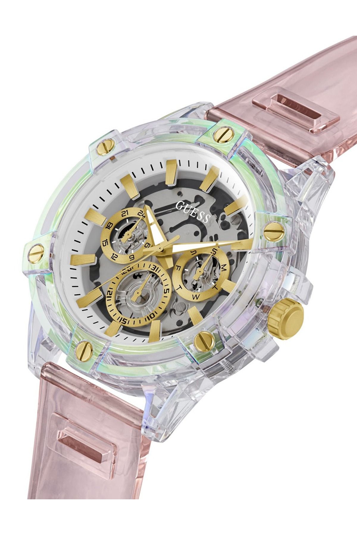 Guess-Ceas bărbătesc Guess GW0806G4, cuarț, 50mm, 3ATM 3