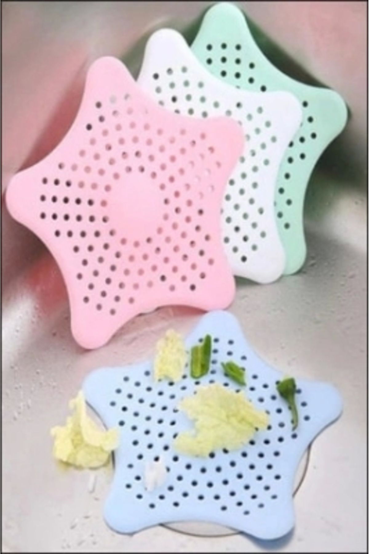 Beruflic Plastik Lavabo Ve Küvet Yıldız Süzgeç