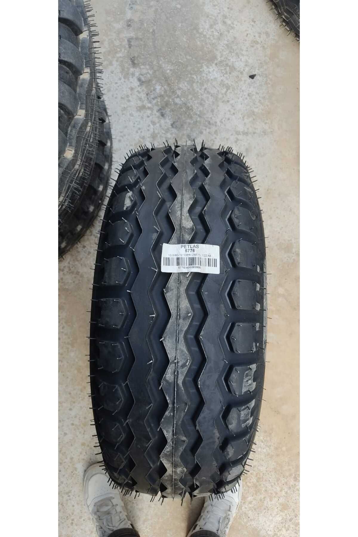 Petlas 10.0/80 12 10kat un5 tubeless romörk lastiği 2025