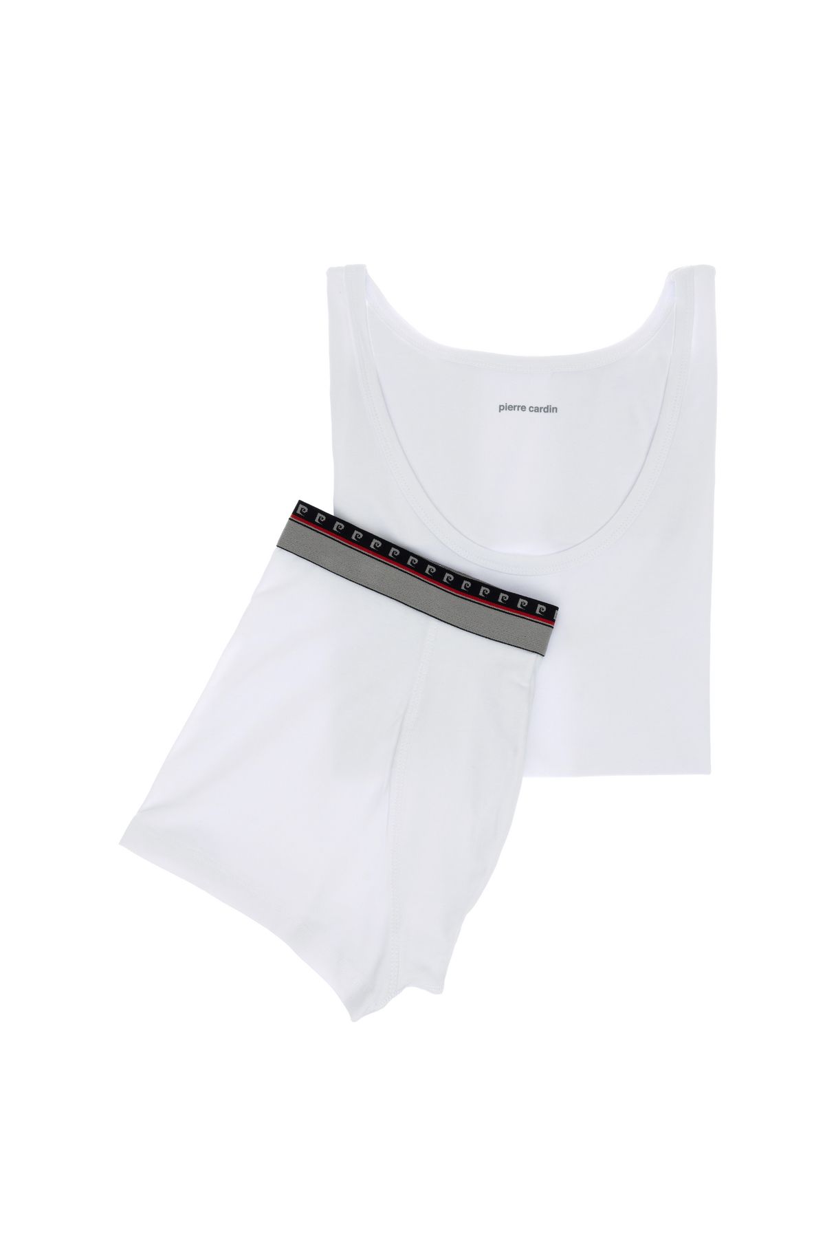 Pierre Cardin Beyaz Pamuklu Atlet Boxer Set 50315285-600