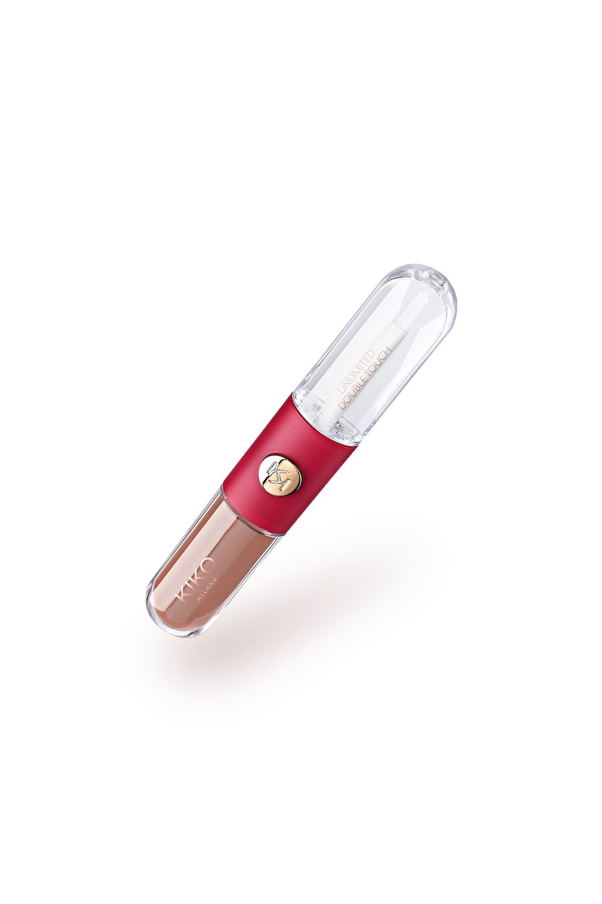 Kiko DUDAK PARLATICISI - Emma Roberts x Kiko Milano Unlimited Double Touch - 01 Taupe Temptation