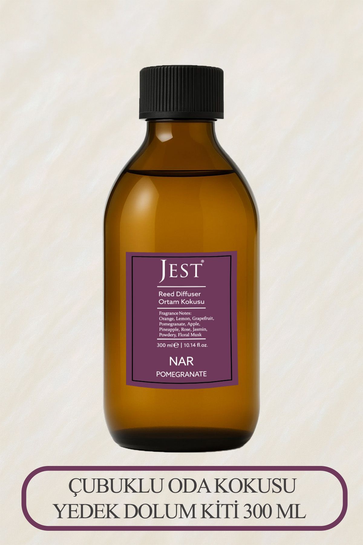 Jest 300 ML NAR ÇUBUKLU ODA KOKUSU YEDEK KİT
