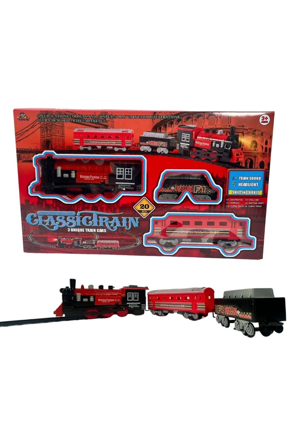 TOYFEST Pilli Tren Seti