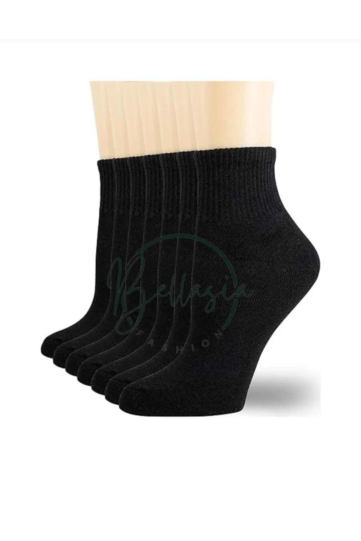 bellasia 10'lu Yarım Konç Kolej Çorap Cool & Comfort Sportwear Unisex