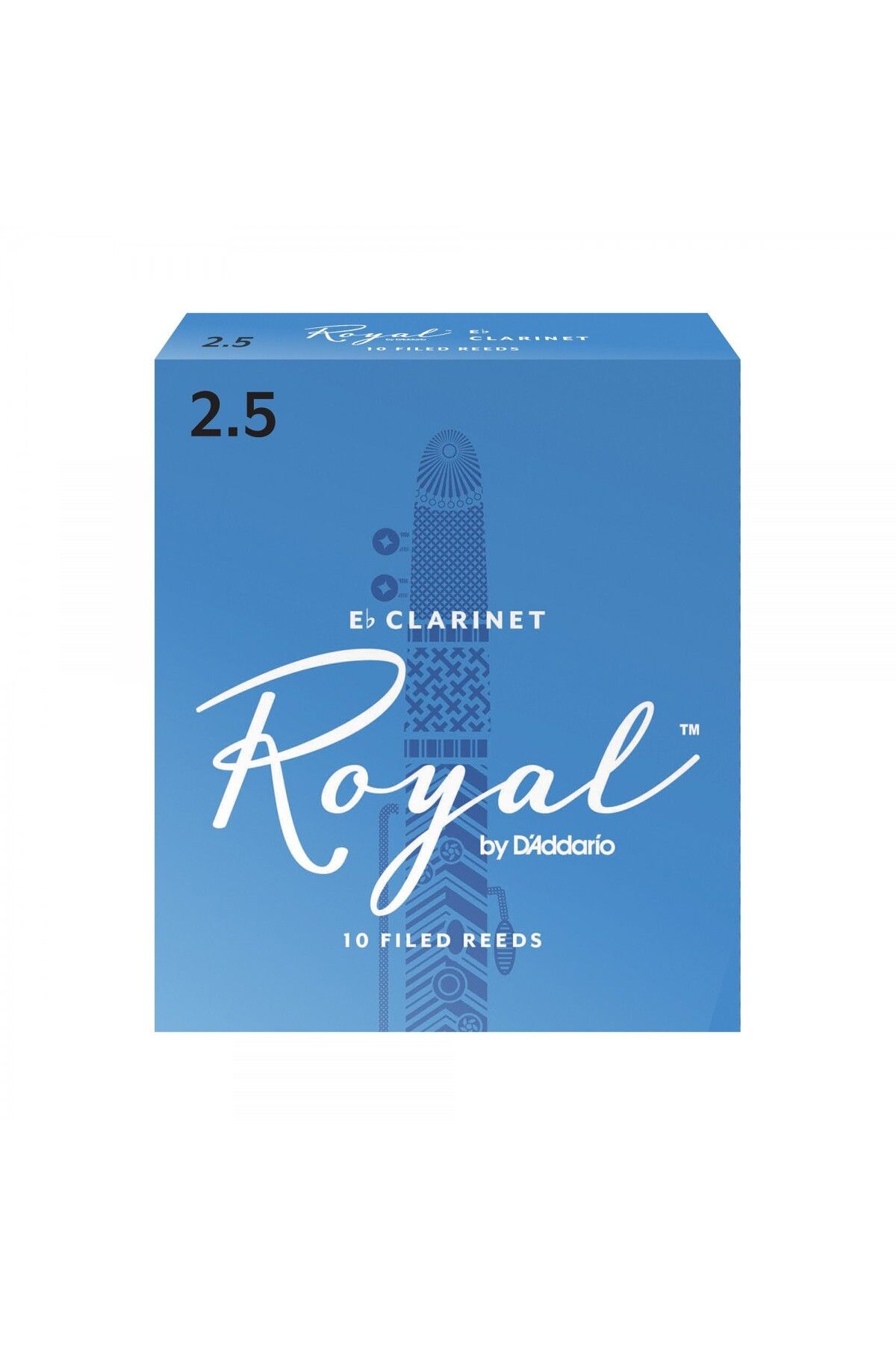 Daddario D'Addario Woodwinds Royal RBB1025 Mib Klarnet Kamışı No:2.5