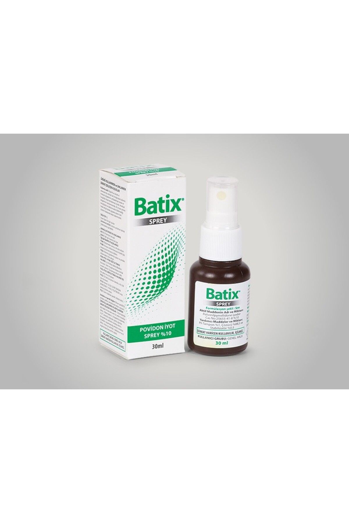 Batix BATİX ANTİSEPTİK SPREY 30 ML (2 ADET KUTUSUZ)