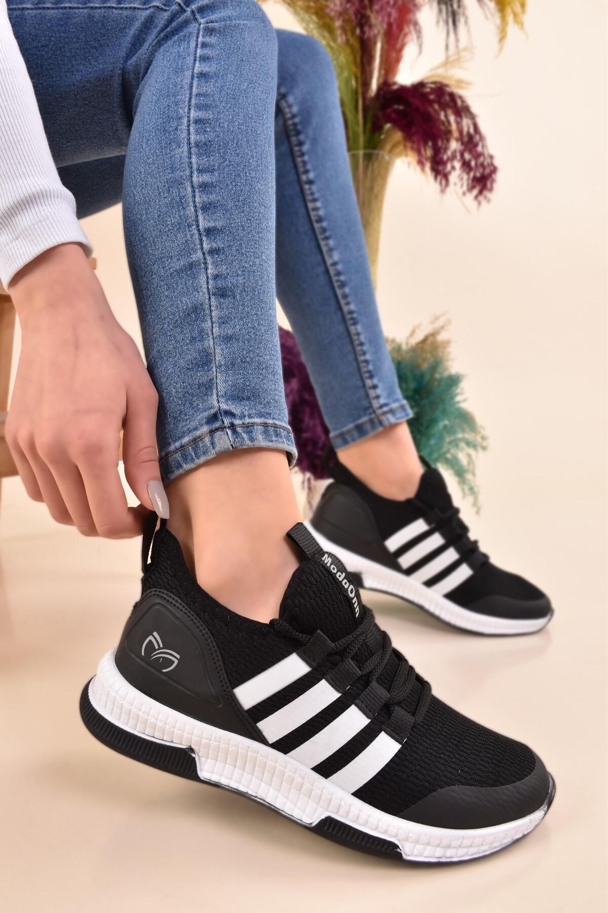 Peta Unisex Triko Spor Ayakkabı Sneaker