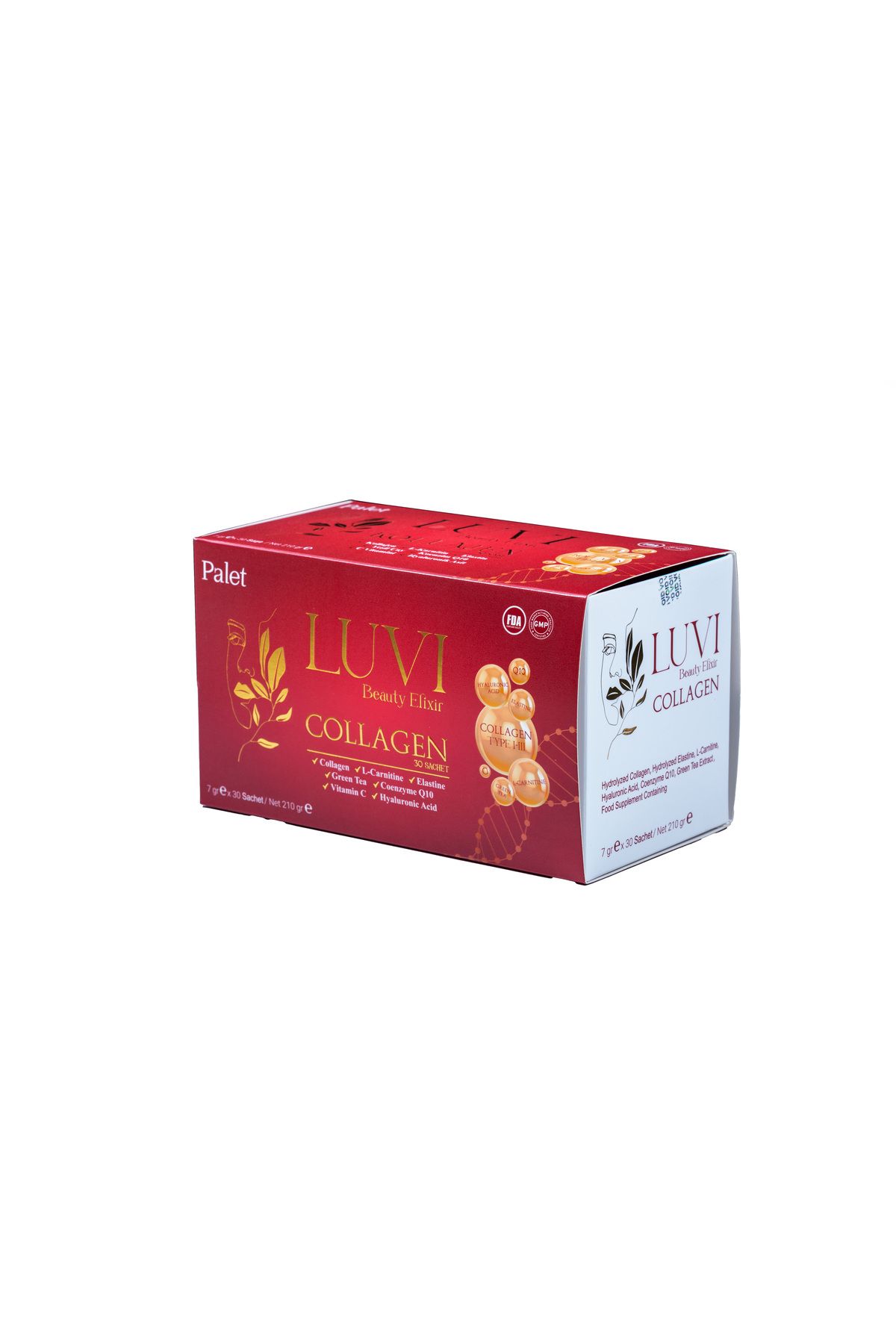 Palet Luvi Beauty Elixir Collagen 30 Saşe