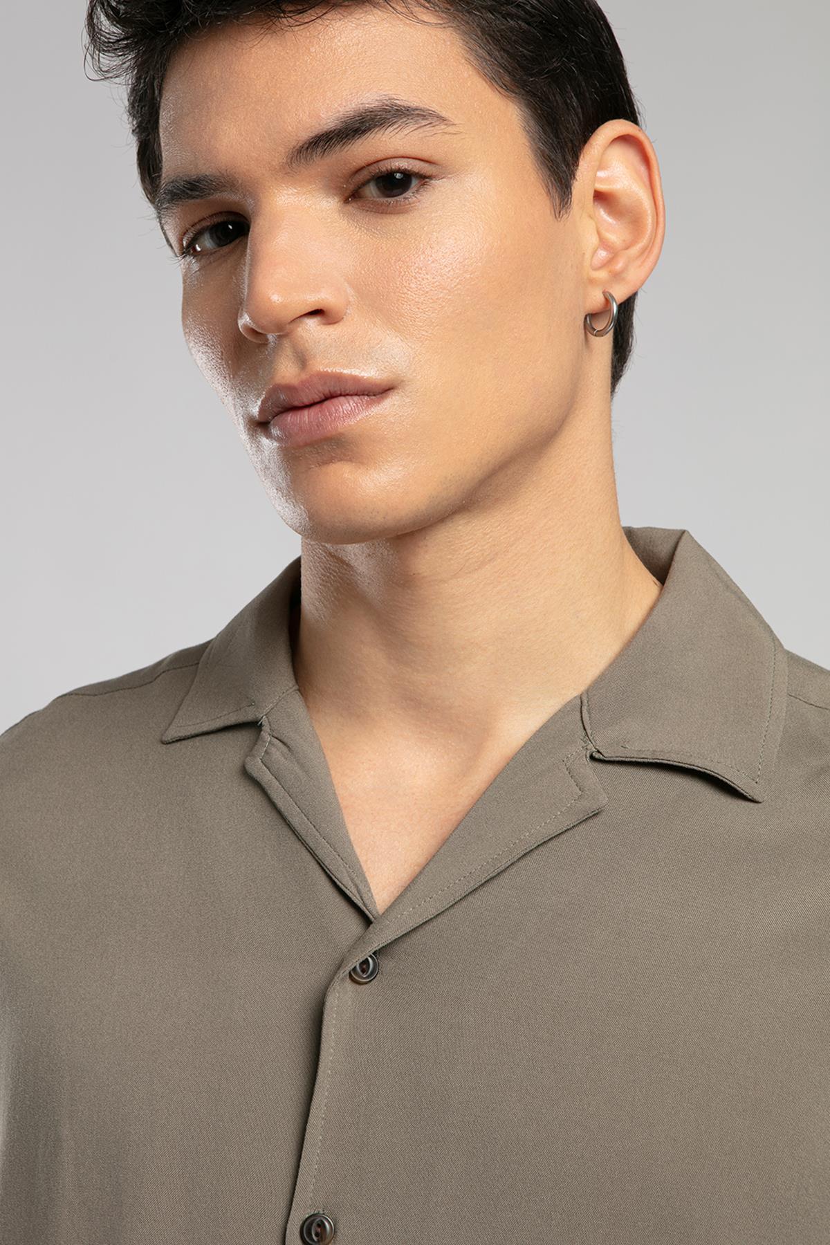 پیراهن مردانه راسته آستین کوتاه | لی کوپر Lee Cooper 252 LCM 241020 - تصویر 4