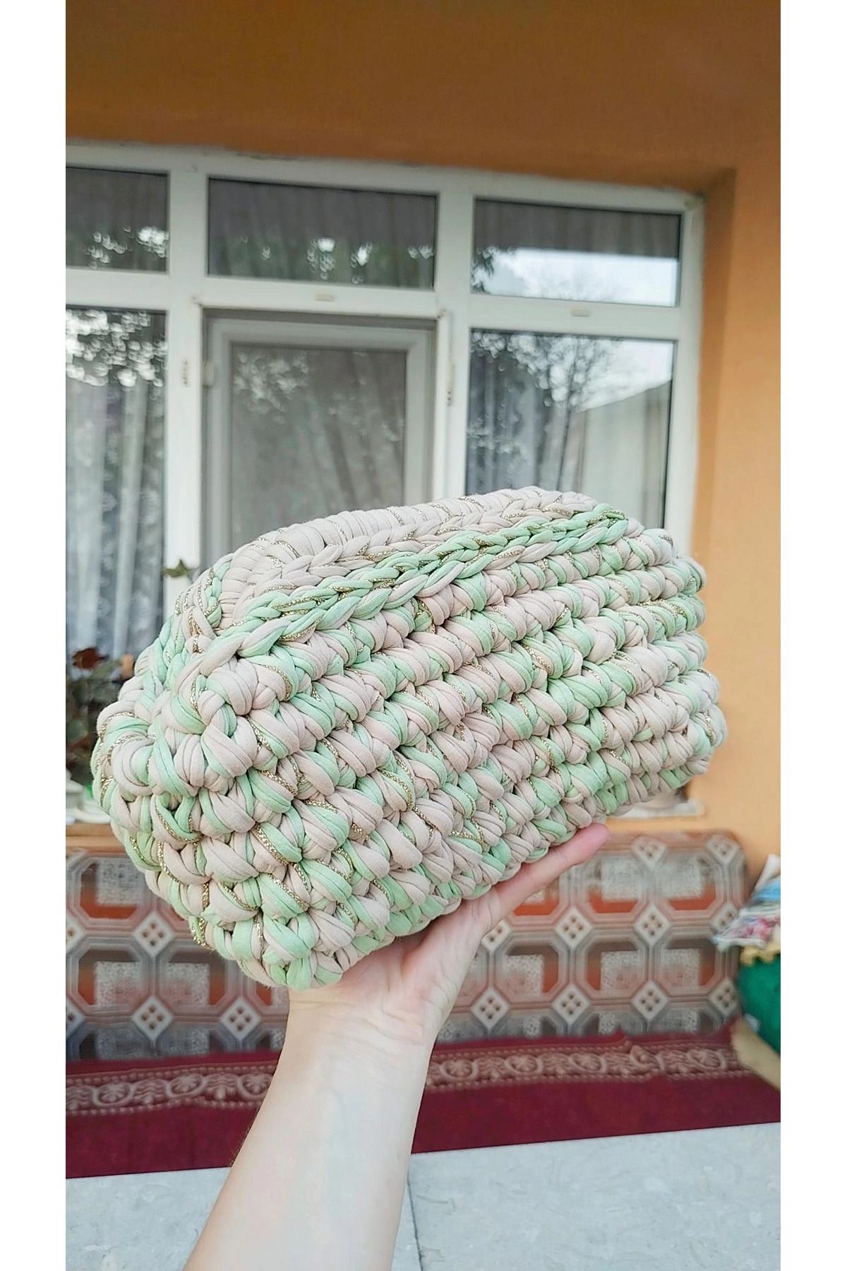 Handmade Makyaj çantası el çantası abiye çanta