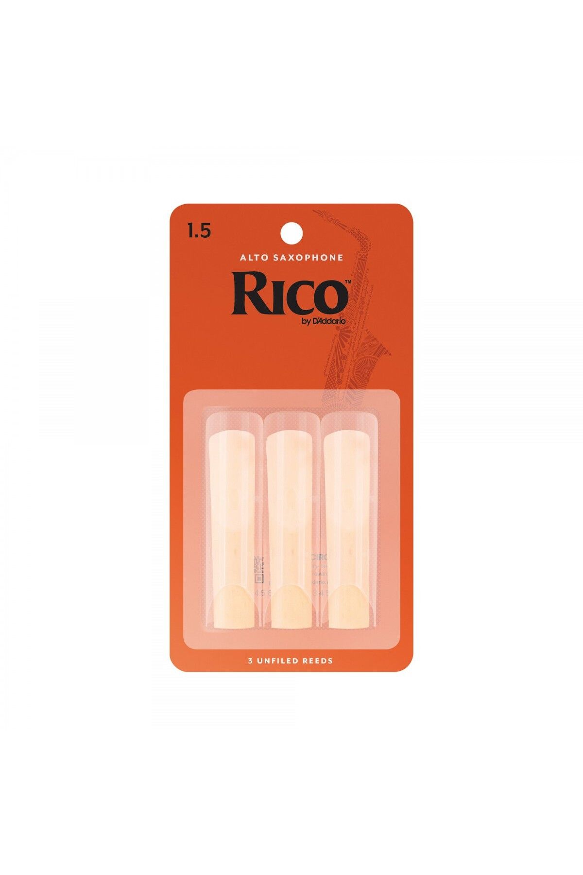 Daddario D'Addario Woodwinds Rico RJA0315 Alto Saksafon Kamışı (3 lü) No:1.5