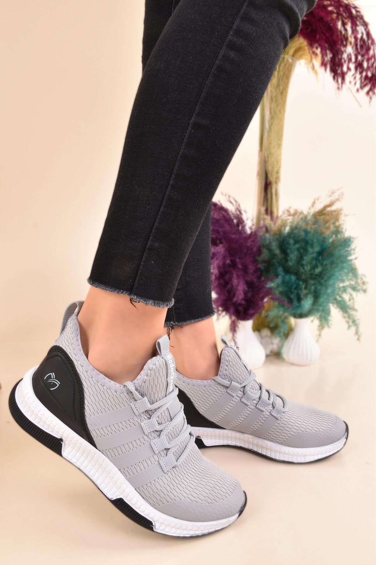 Peta Unisex Triko Spor Ayakkabı Sneaker