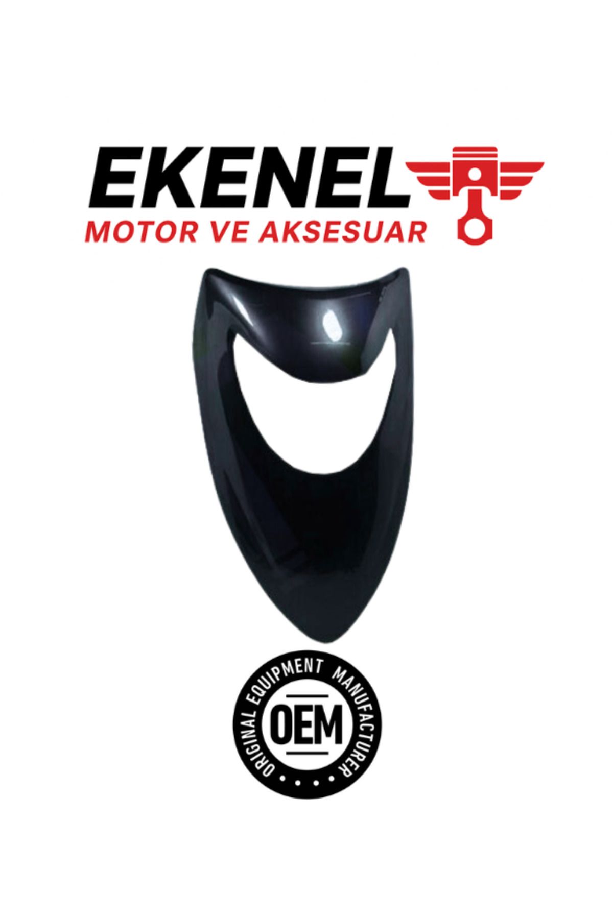 OEM Honda Fizy 125 Far Çerçeve Füme | OEM Uyumlu Ön Far Paneli