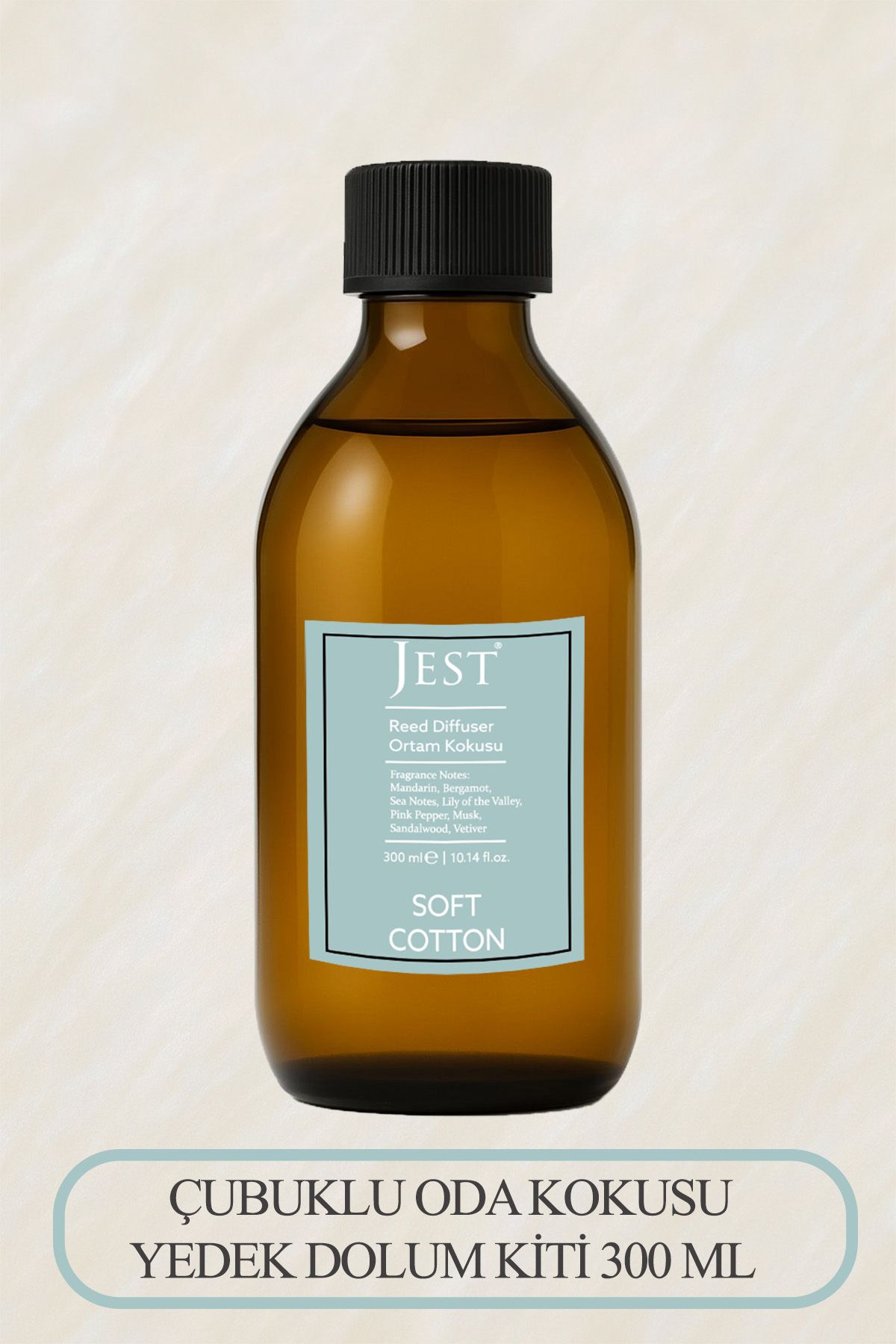 Jest 300 ML SOFT COTTON ÇUBUKLU ODA KOKUSU YEDEK KİT