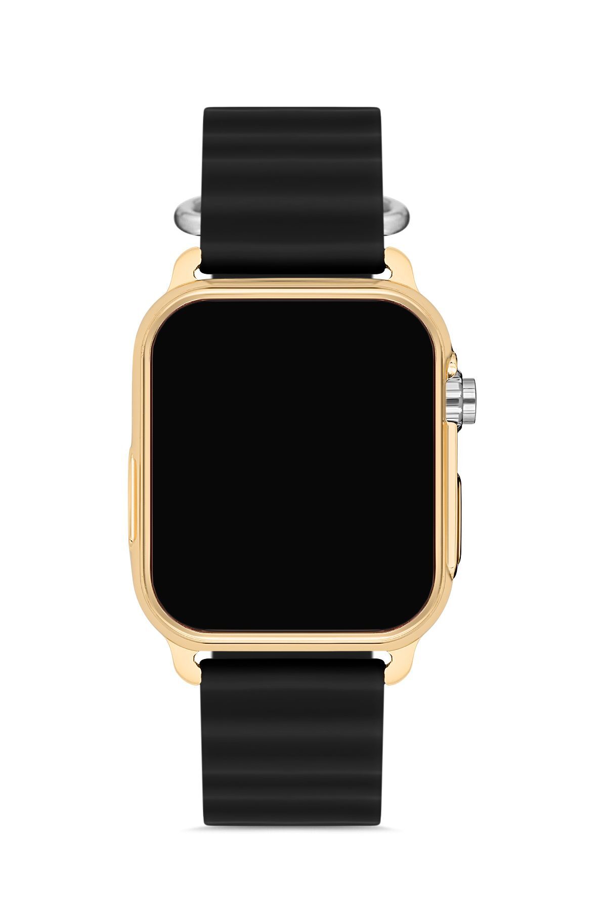 Aqua Di Polo 1987  Siyah Gold Silikon Unisex Dijital Led Kol Saati - Görsel 4