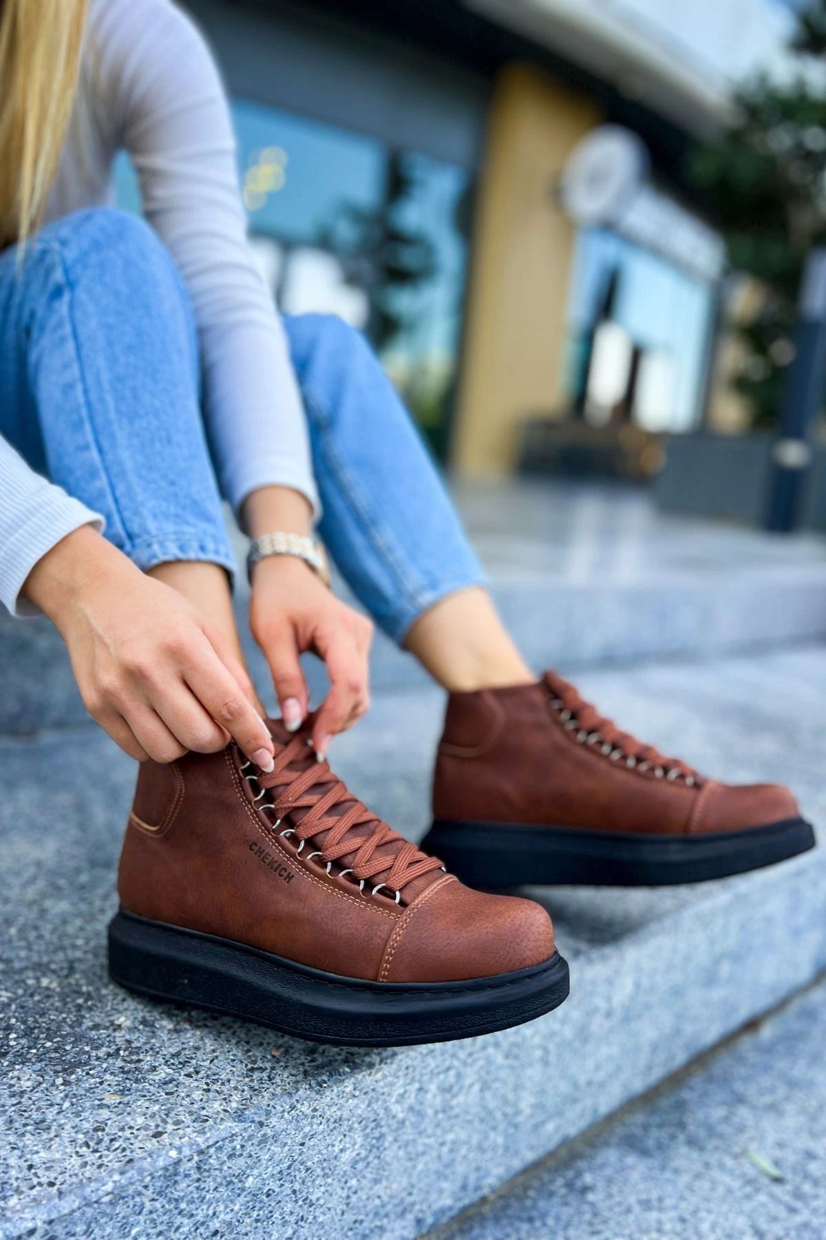 OurStyles CH258 CST Roma Kadın Bot TABA