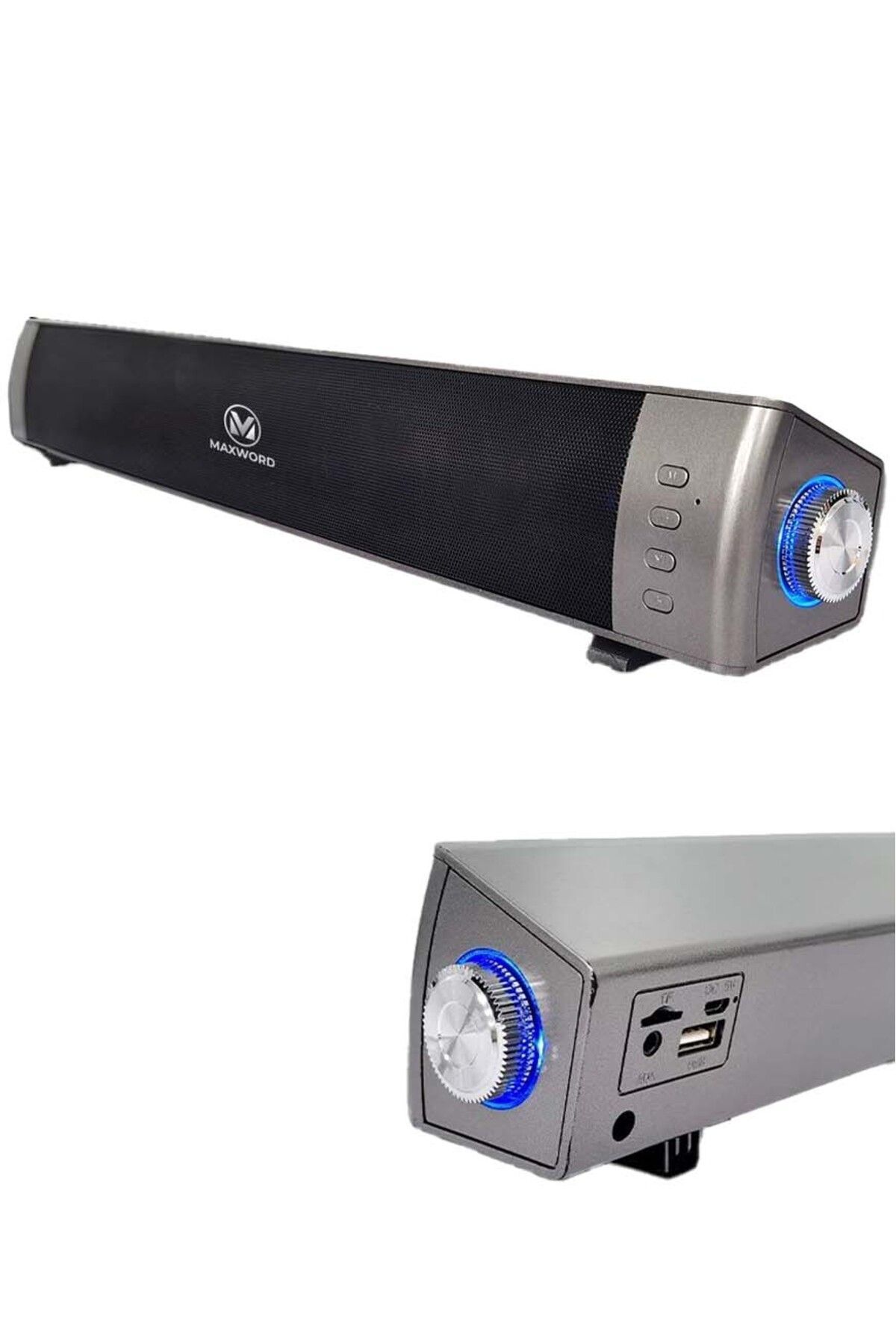 Techno Stock Slc-40usb-bt Şarjlı Soundbar 40 Watt Bluetooth Usb Şarjlı (46x7x6 Cm)