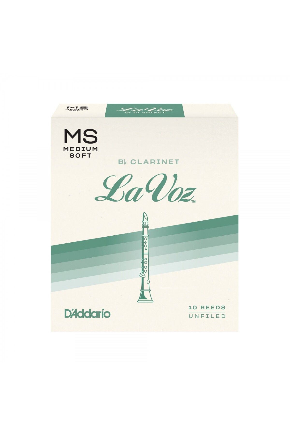 Daddario D'Addario Woodwinds La Voz RCC10MS Sib Klarnet Kamışı Medium Soft