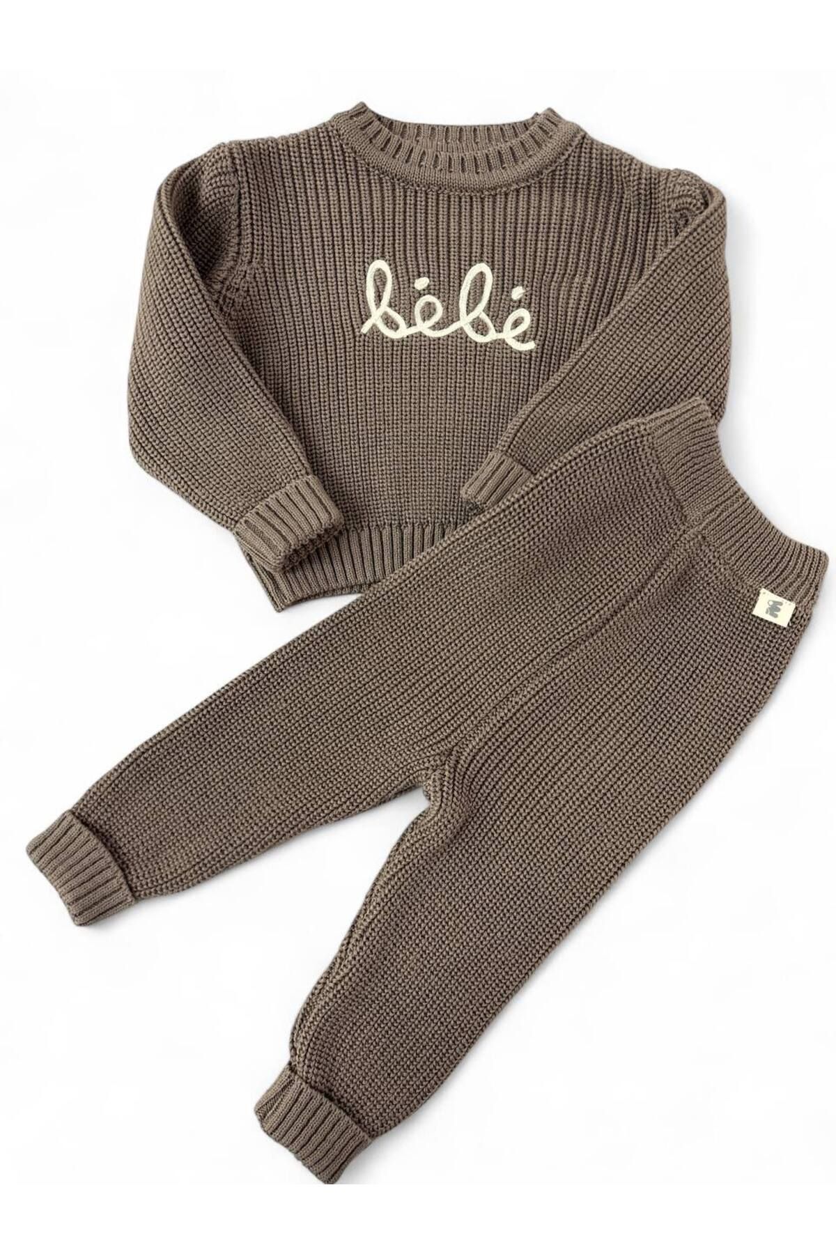 WOWOKİDS ÖRME TAKIM PANTALON %100 PAMUK