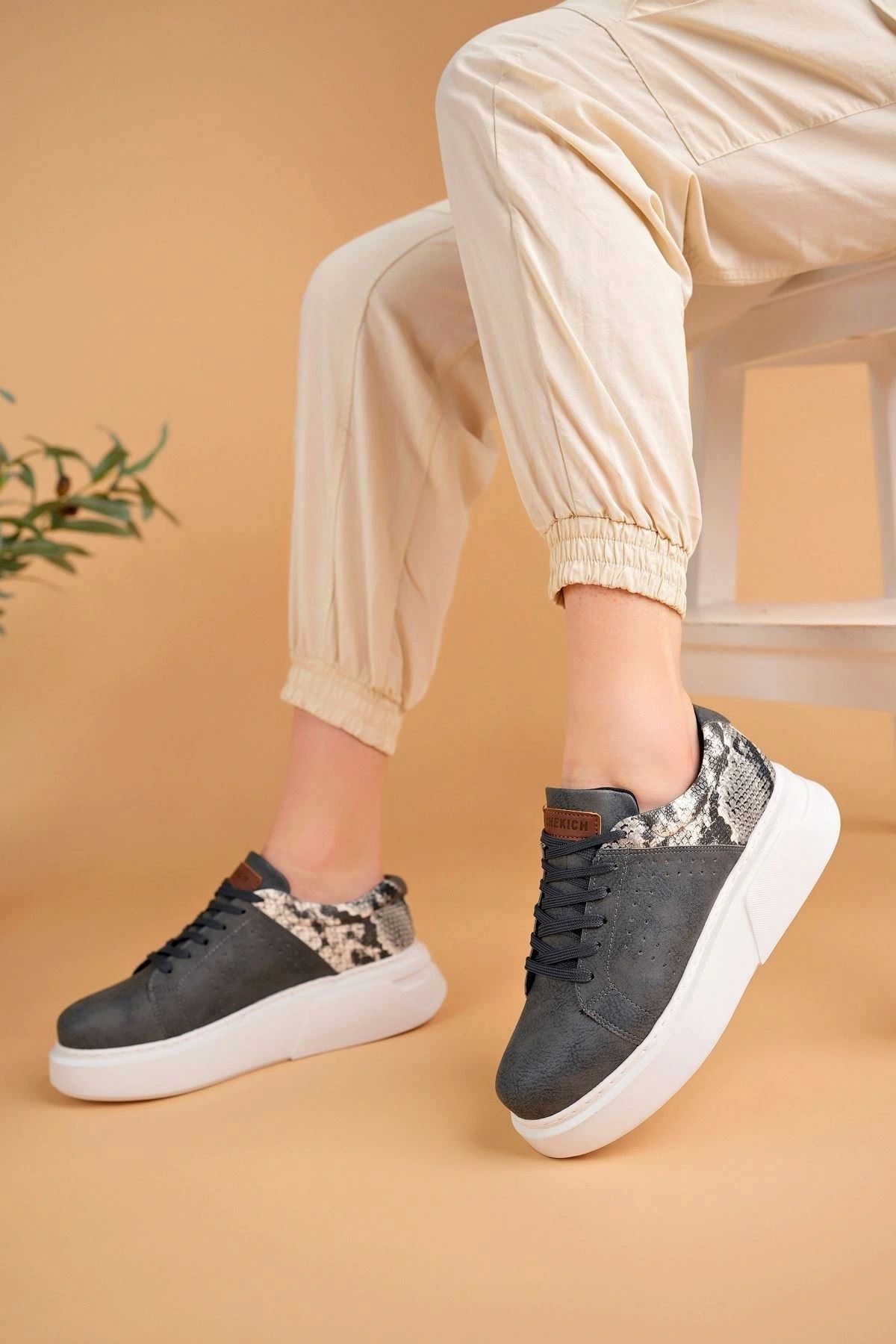 OurStyles Ch145 Cbt Sauerbergg Kadin Ayakkabı Antrasit – Uygun Fiyatlı, Hızlı Kargo, Trend Ürün - Şık Tasarım
