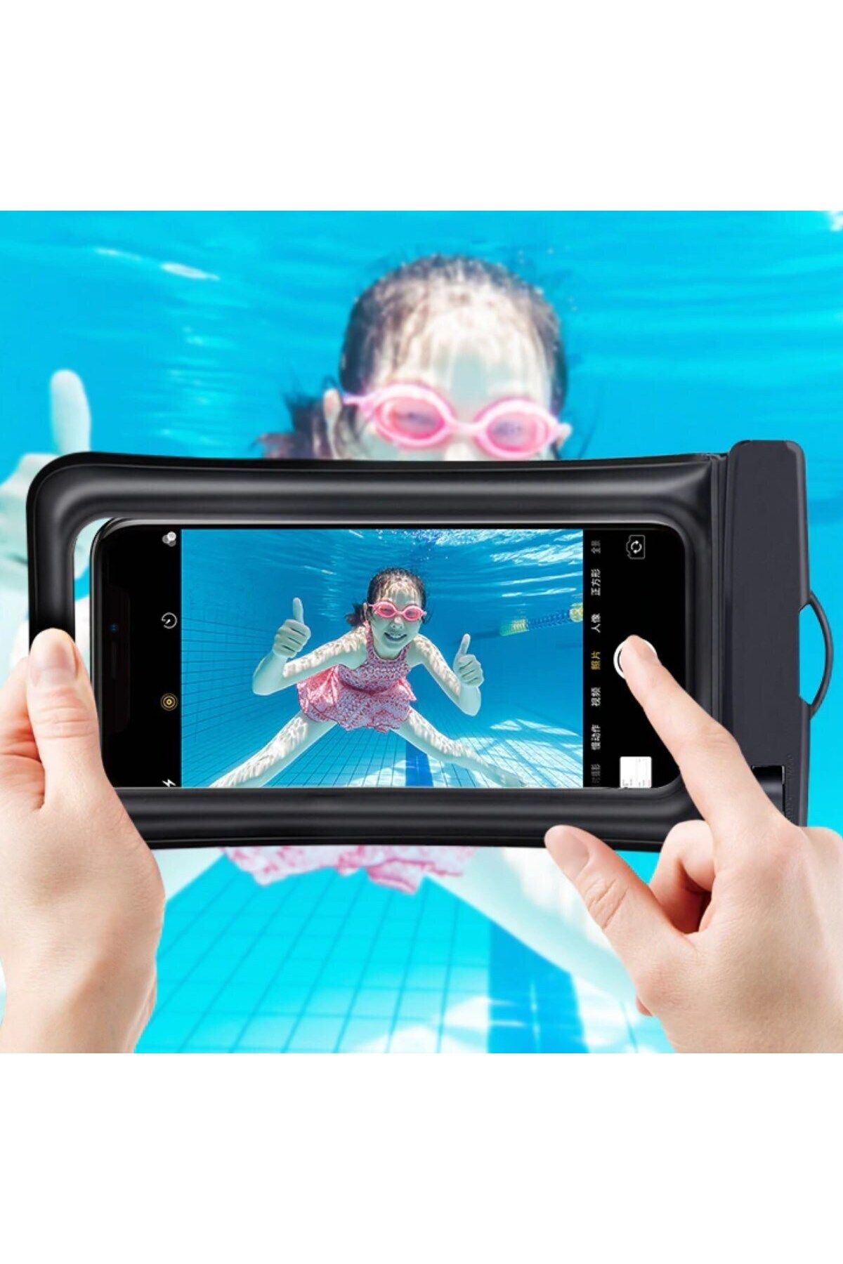 Zayla Bisiklete Takılan Su ve Yağmur Gerirmez Telefon Kılıfı Universal (5165)