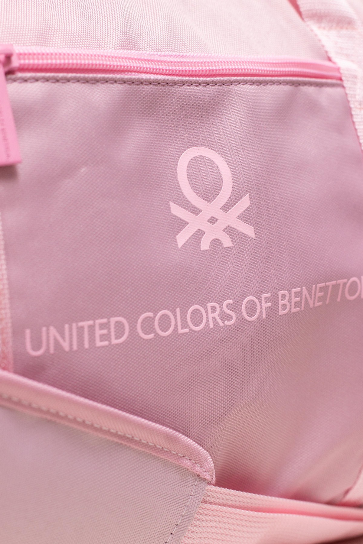 United Colors of Benetton Pudra Unisex Omuz Askılı Seyahat El Valizi Spor Çantası 21061 görsel 7