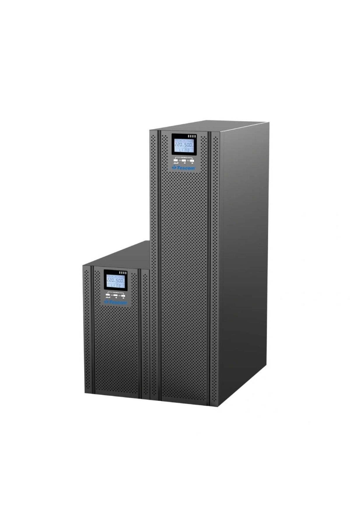 ShopNova TESCOM TEOS+ 10KVA 1F/1F (16X9AH) 5/10DK LCD ONLINE UPS