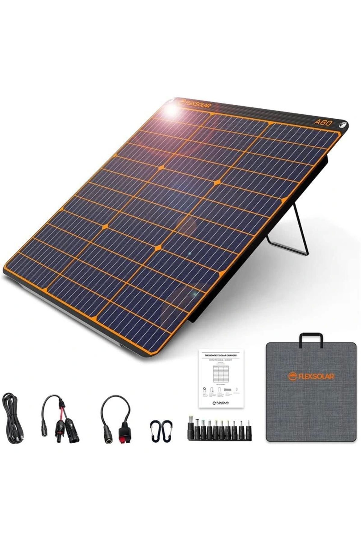ShopNova FLEXSOLAR A60 TAŞINABİLİR GÜNEŞ PANELİ 60W