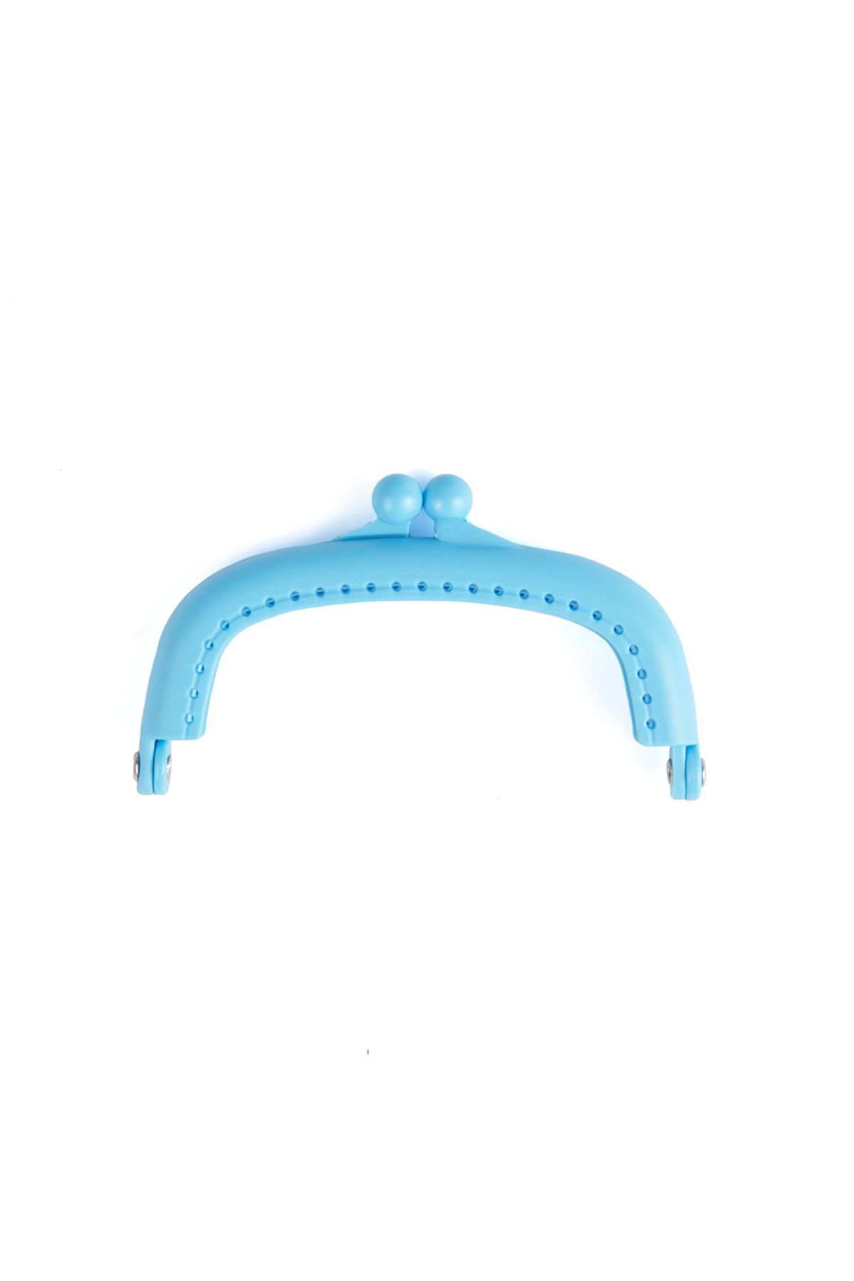 Prestij Boncuk Plastik Çanta ve Cüzdan Klipsi Mavi 9 cm