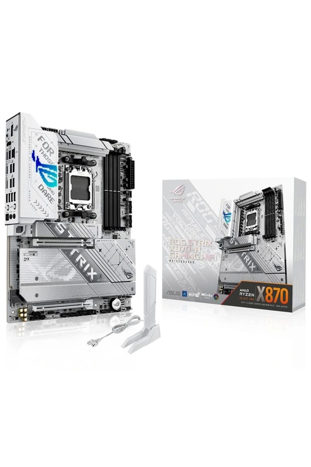 ShopNova ASUS ROG STRIX X870-A GAMING WIFI DDR5 8000MHZ 1XHDMI 1XDP 4XM.2 2XUSB4 AM5 ATX (AMD 9000/8000/7000