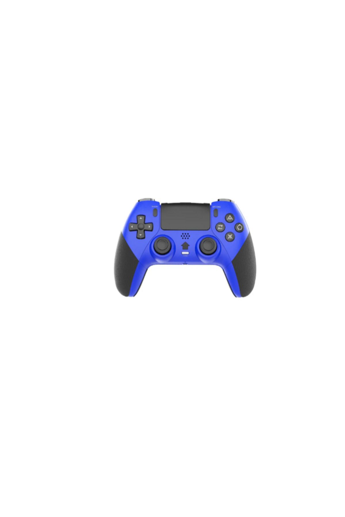 ONREZ T29-NAVY BLUE-PS4 Gamepad, Bluetooth Kablosuz ve Kablolu Çift Motorlu, Dokunmatik Ekranlı 6 Eksenli