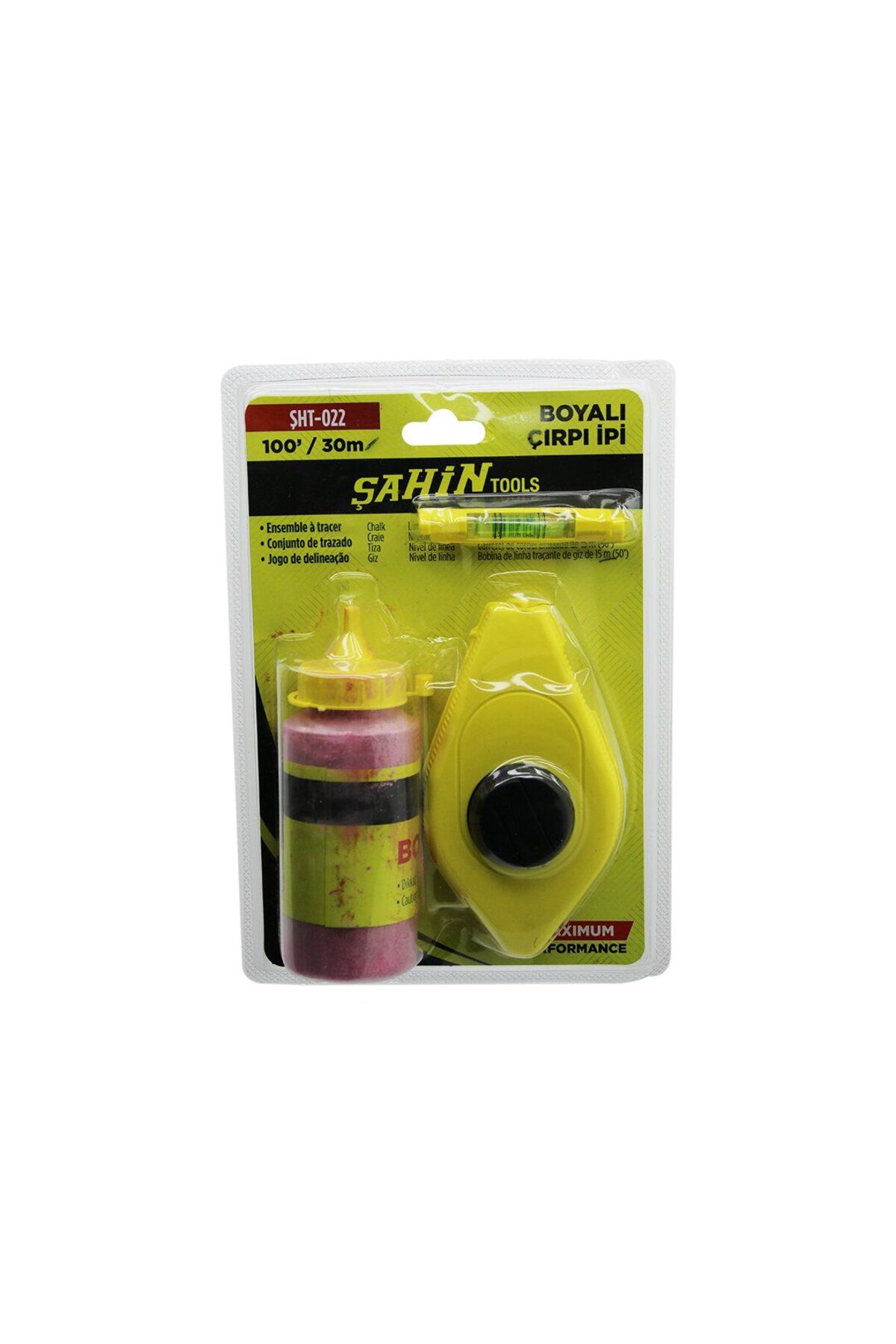 STOREMAX OZN 30MT - 100 GR - KIRMIZI TOZ BOYALI ÇIRPI İPİ - SU TERAZİSİ OZNstre 1094633