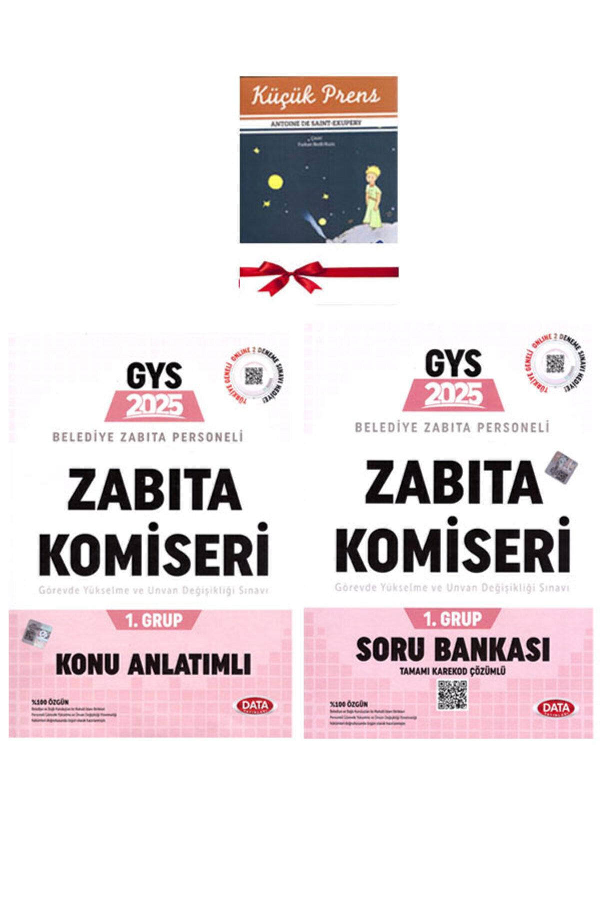Data Yayınları 2025 GYS Belediye Zabıta Personeli ZABITA KOMİSERİ 1.Grup Görevde Yükselme Sınavına Hazırlık Seti