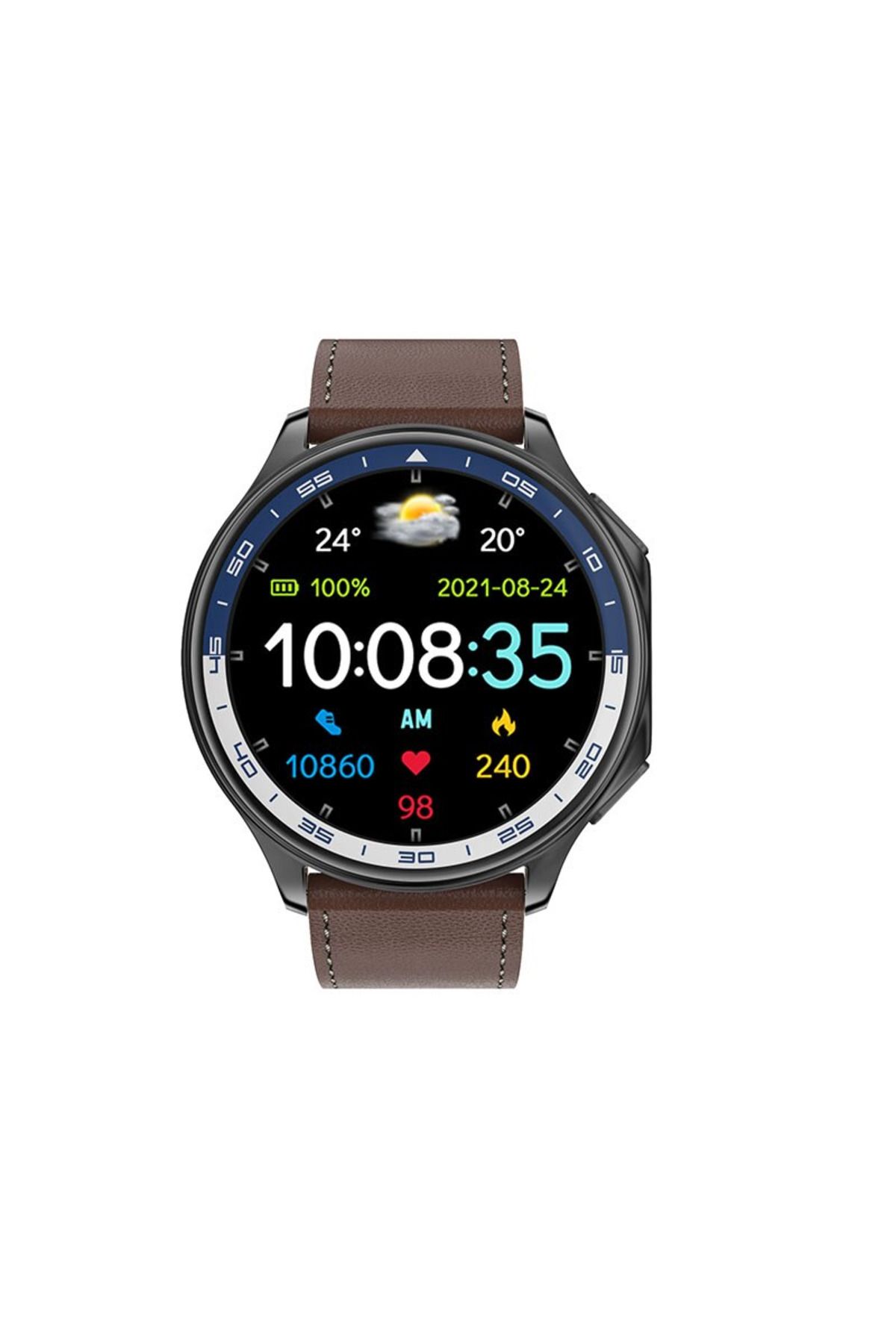 Smart Vibe-Smartwatch AMOLED Always ON DTX™ WATCH 1.43" 3D Surround Vision, Bluetooth Call, Multi Sport, Black 2