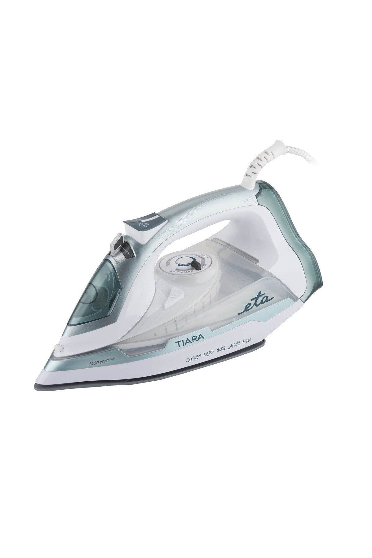 ETA-Fier de calcat Tiara II 2269 90000, 2400 W, 450 ml, 140 g/min, talpa Eloxium 1