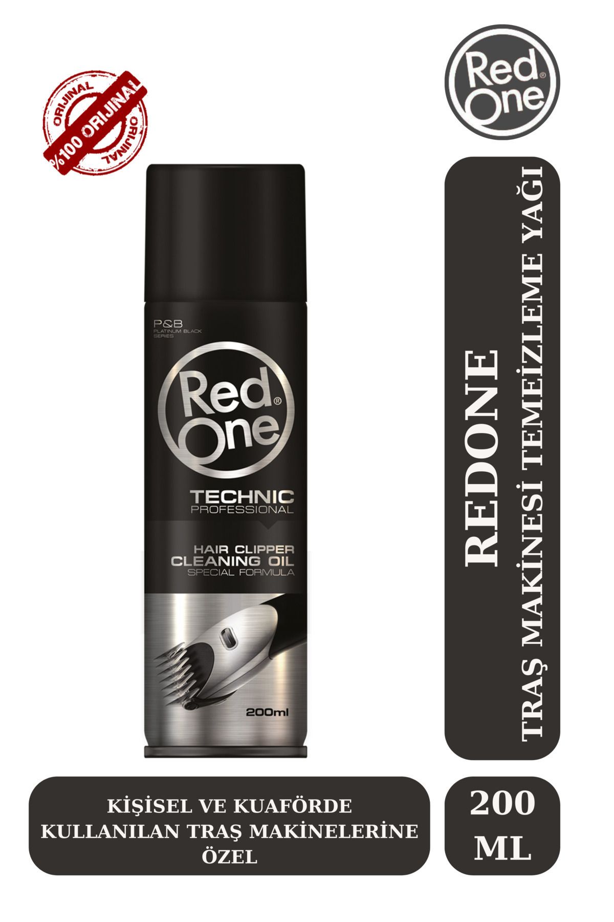 Redone Traş Makinesi Temizleme Yağı 200 ml