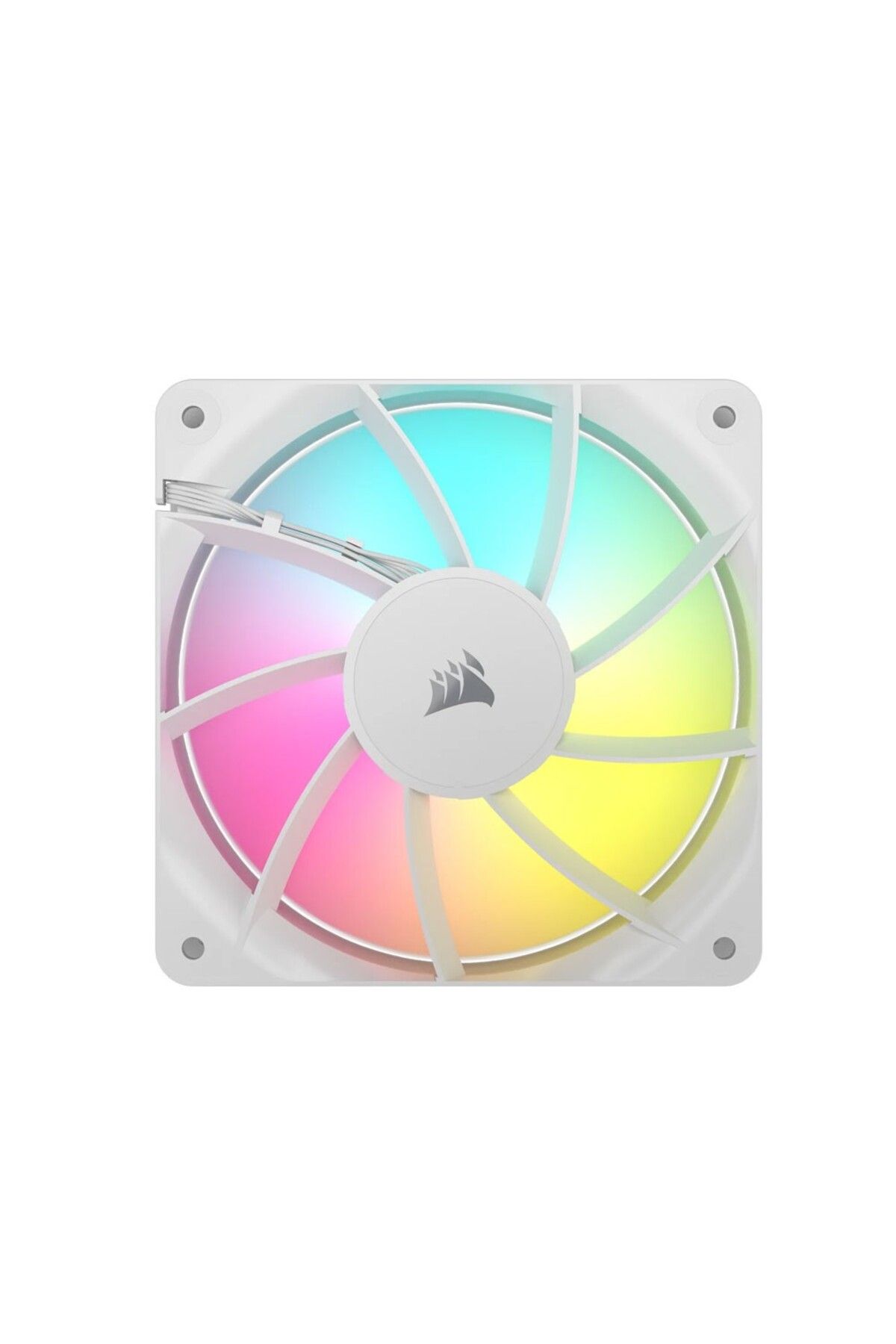 Corsair-Ventilator Corsair RS120 ARGB PWM, ARGB LED, 120mm, 3 bucati (Alb) 5