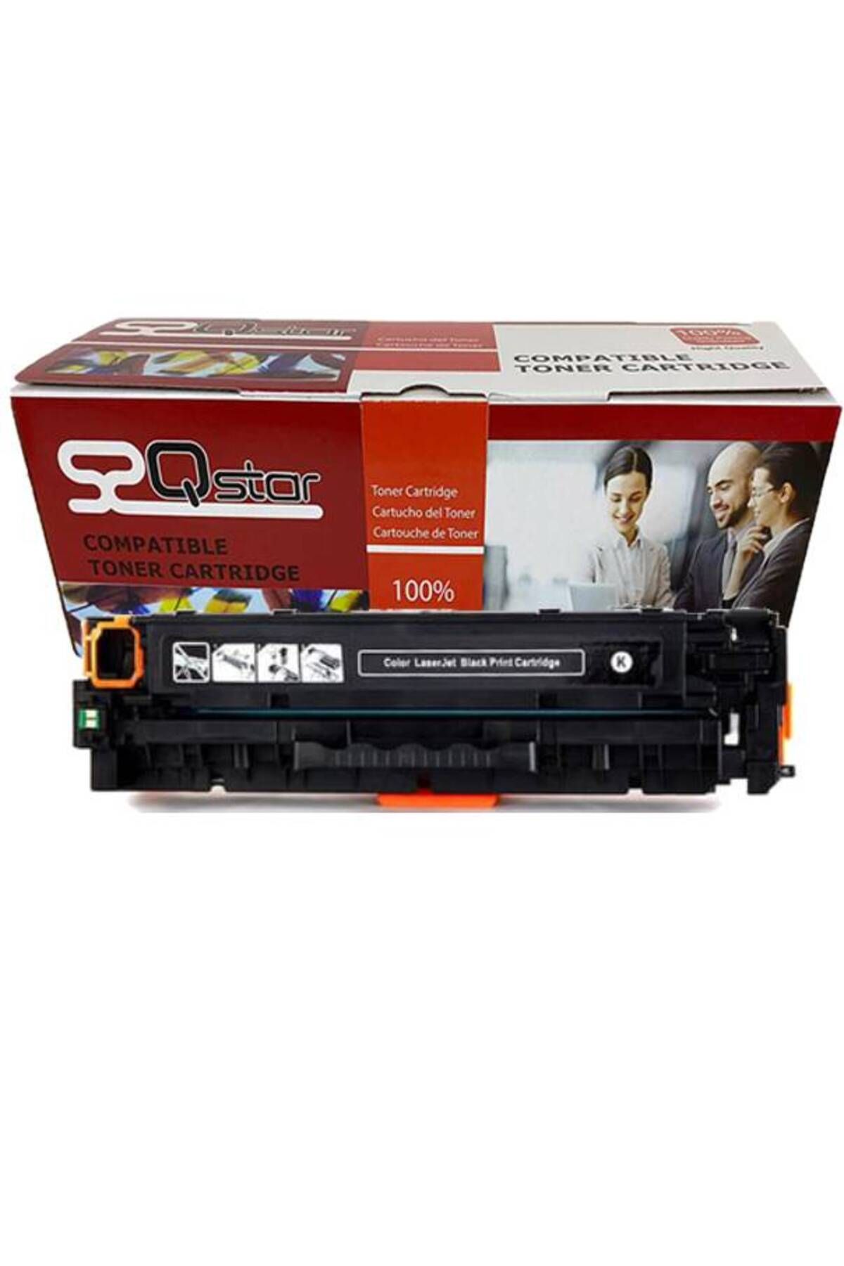 Qstar CANON CRG 045 SİYAH MUADİL TONER LBP610 LBP611 LBP612 LBP613 MF631 MF632 MF633 MF634 MF635