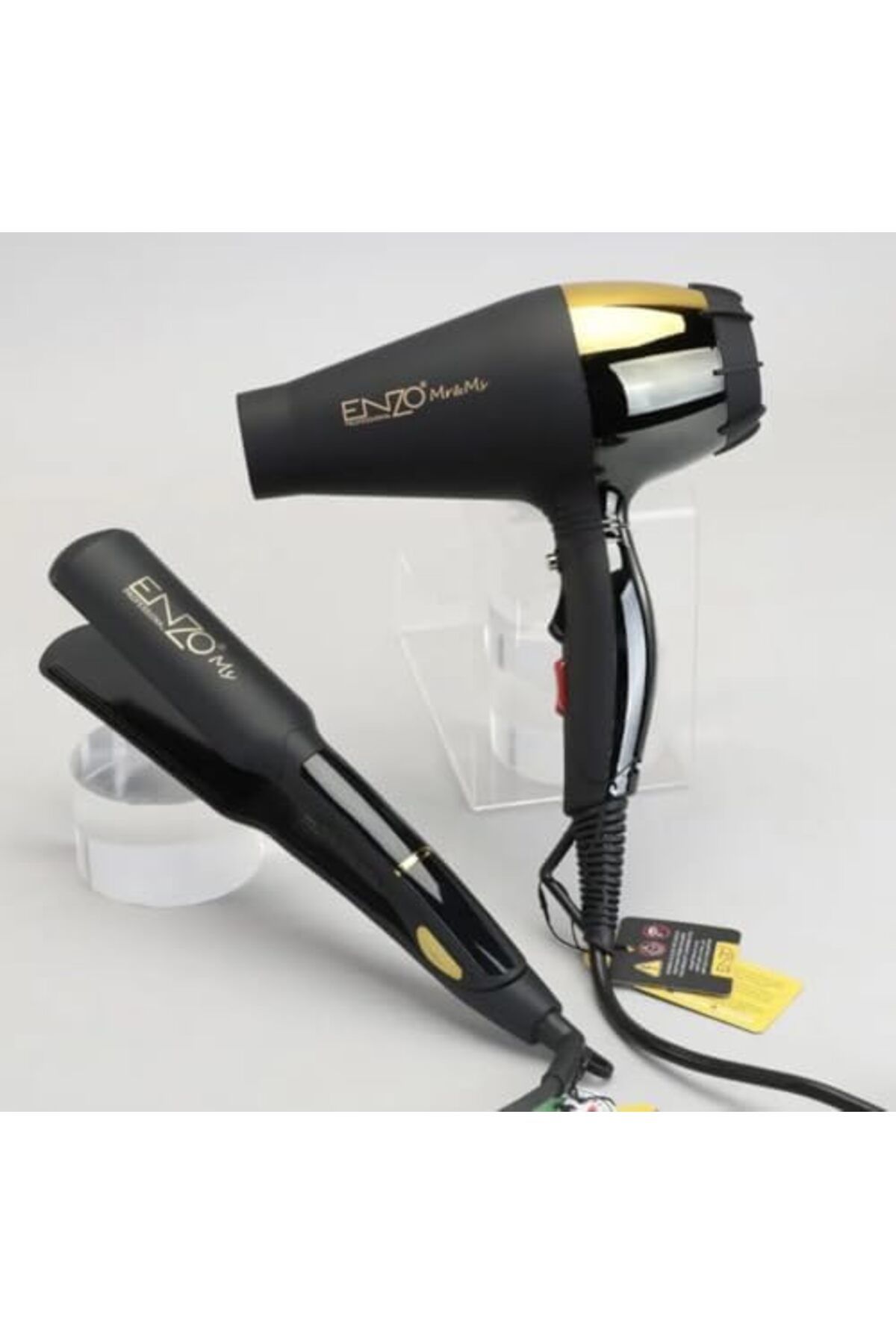 ENZO-EN-3960 Styling Kit: Ionic Dryer + Straightener + Serums - Intl Version 6