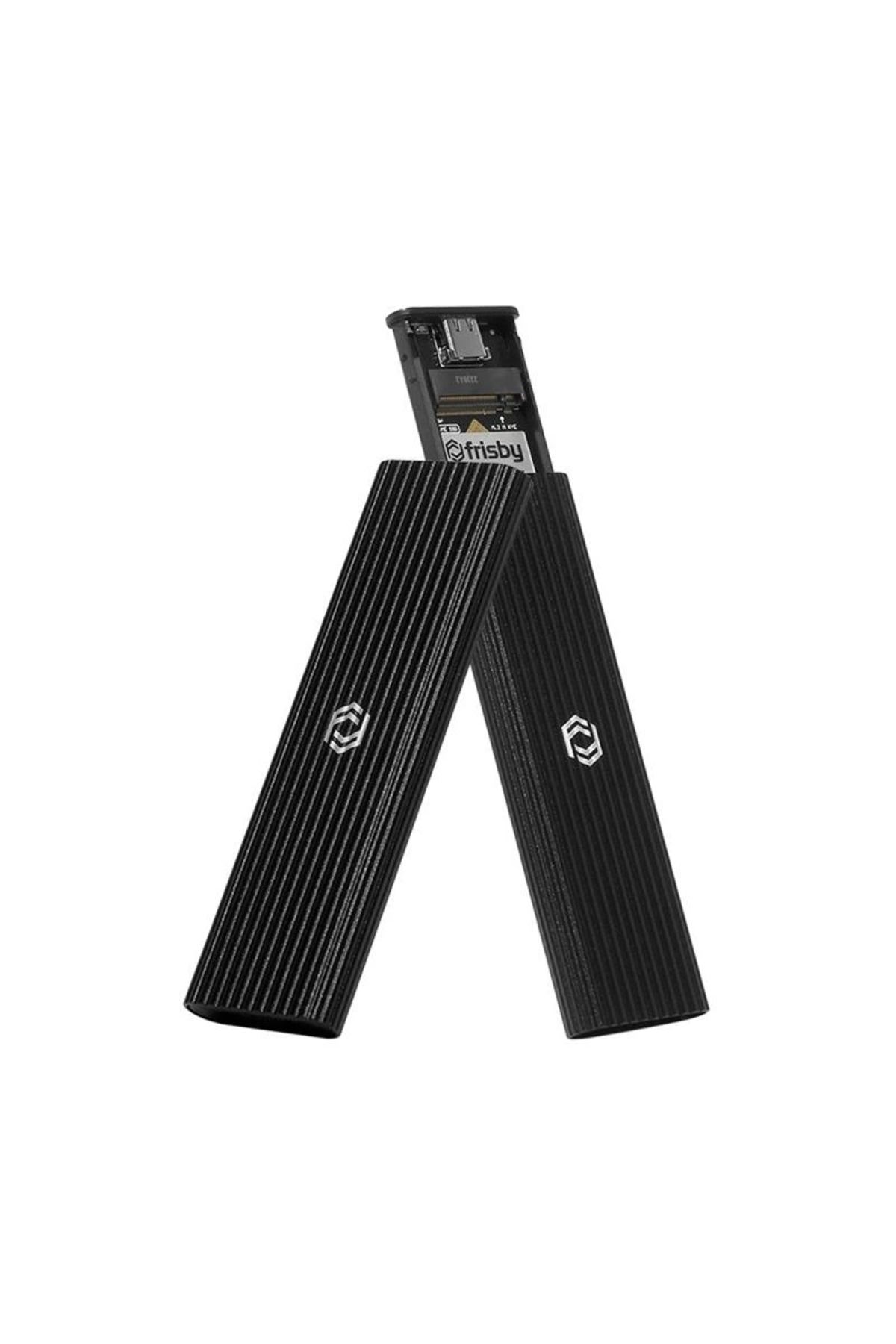 ShopNova FRISBY FHC-M2305 TYPE-C USB 3.1 - M.2 PCIE NVME SSD ALÜMİNYUM DİSK KUTUSU