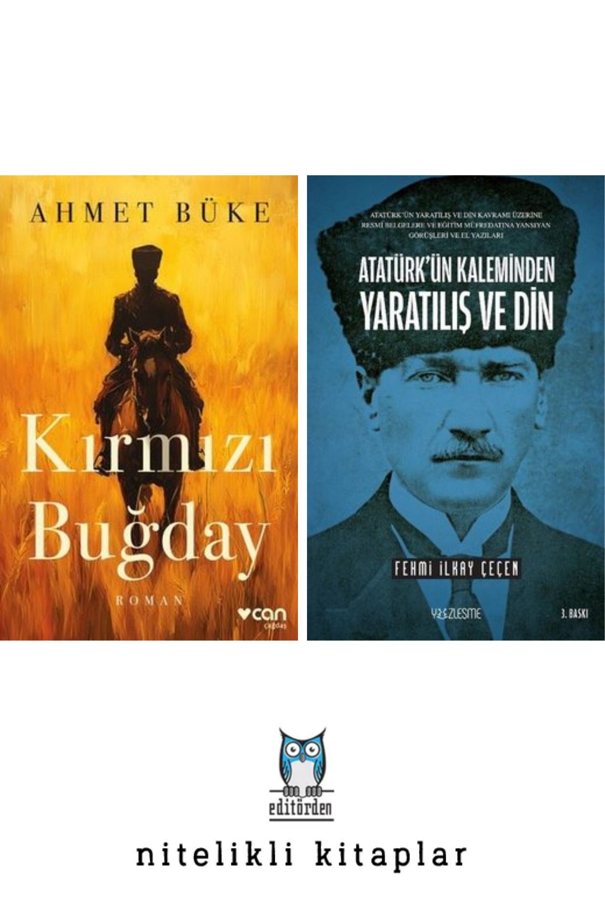 Yüzleşme Yayınları Kırmızı Buğday - Atatürk'ün Kaleminden Yaratılış ve Din / Fehmi İlkay Çeçen
