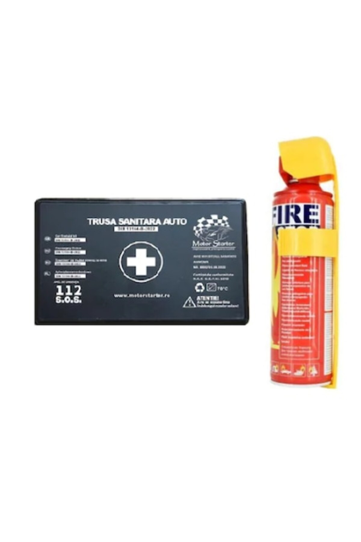 motor starter Kit siguranta rutiera Motor Starter Trusa medicala auto prim aj...