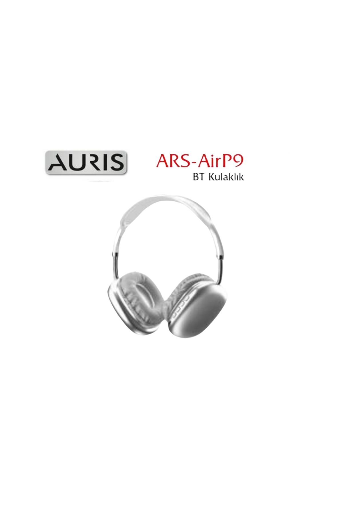 Auris SİLİKON DESTEKLİ KULAK VE KAFA YASTIKLI KULAK ÜSTÜ BLUETOOTH KULAKLIK