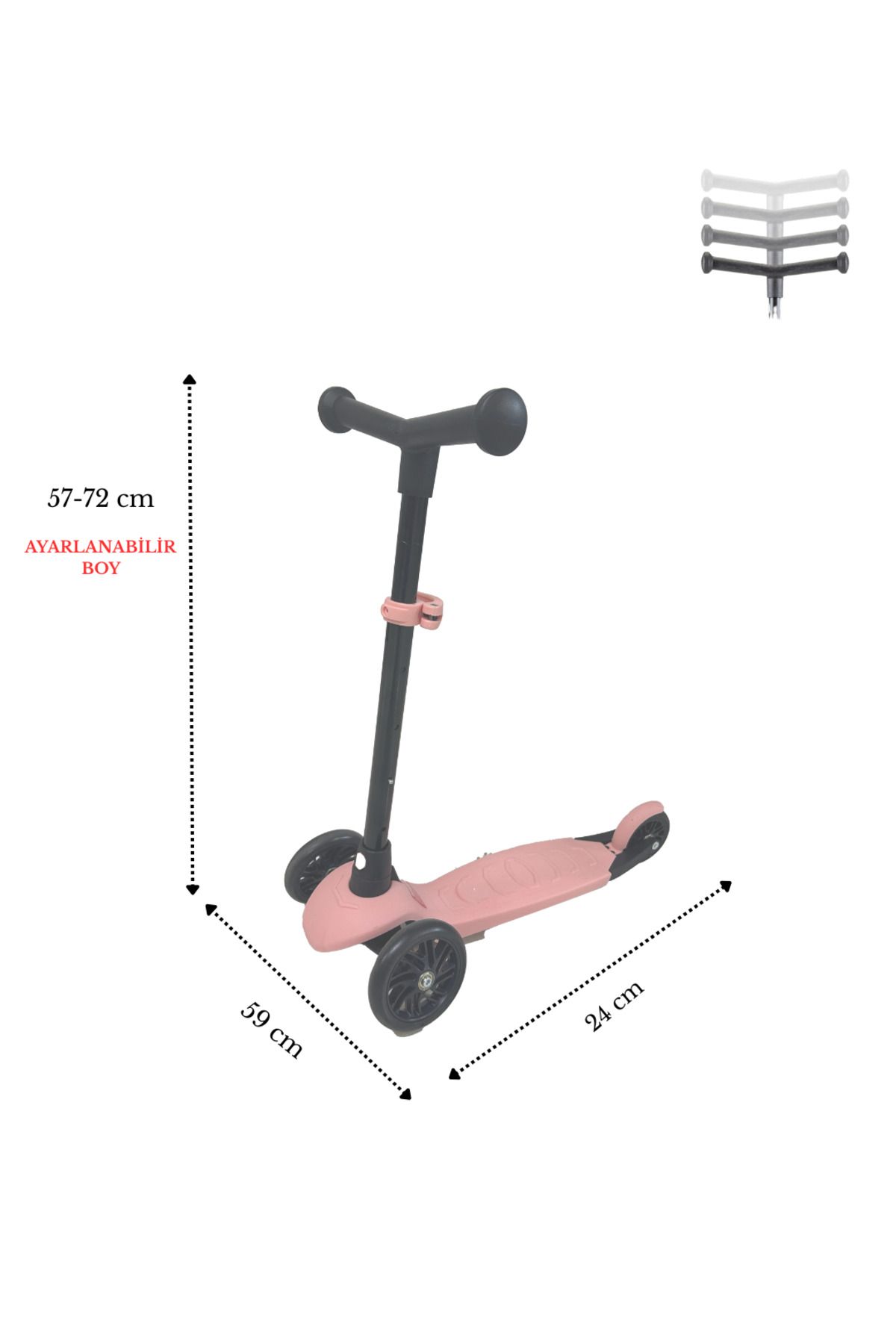 UJ Toys 3 Tekerlekli Çocuk Scooter