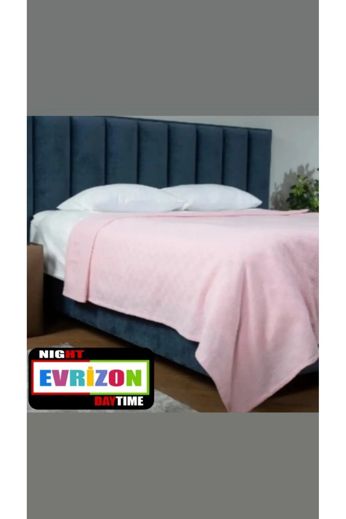 EVRİZON Tek Kişilik Dama Desenli Pike 160 X 220