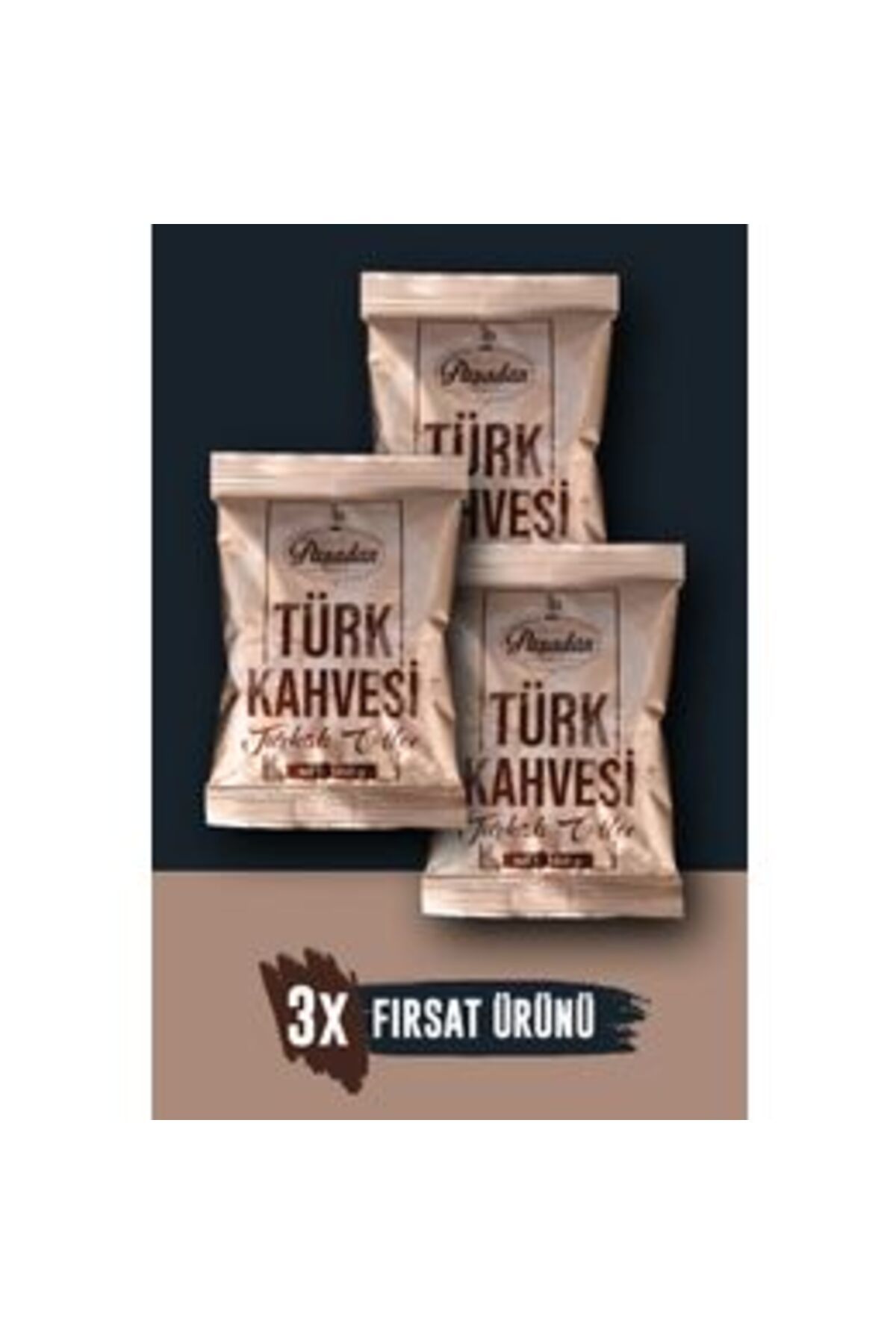 Dagk PAŞADAN 100 GR TÜRK KAHVE 3 AD