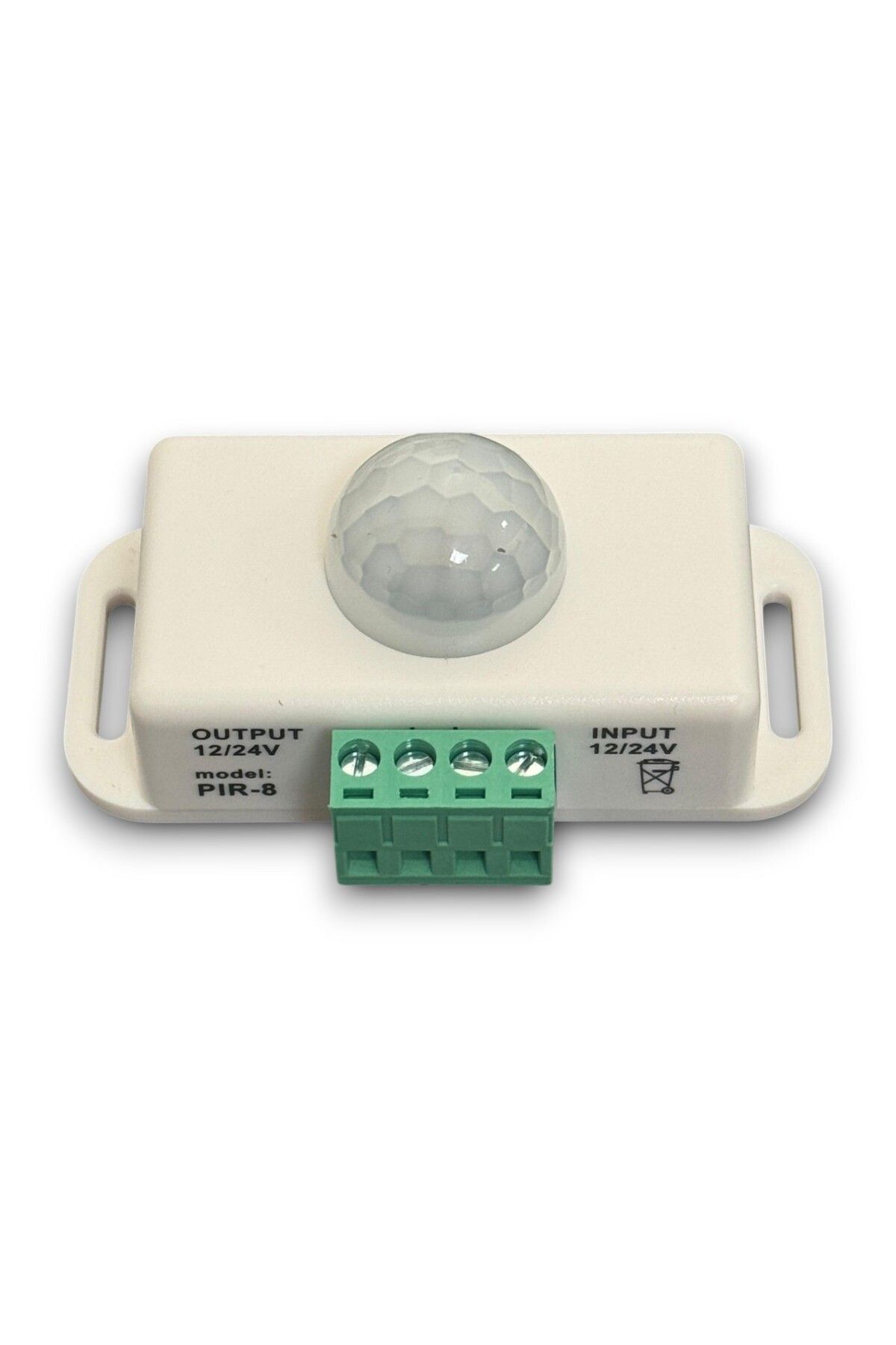 ELEKTROMALL 12-24v Ayarlı Pır Hareket Sensör Modülü - Beyaz