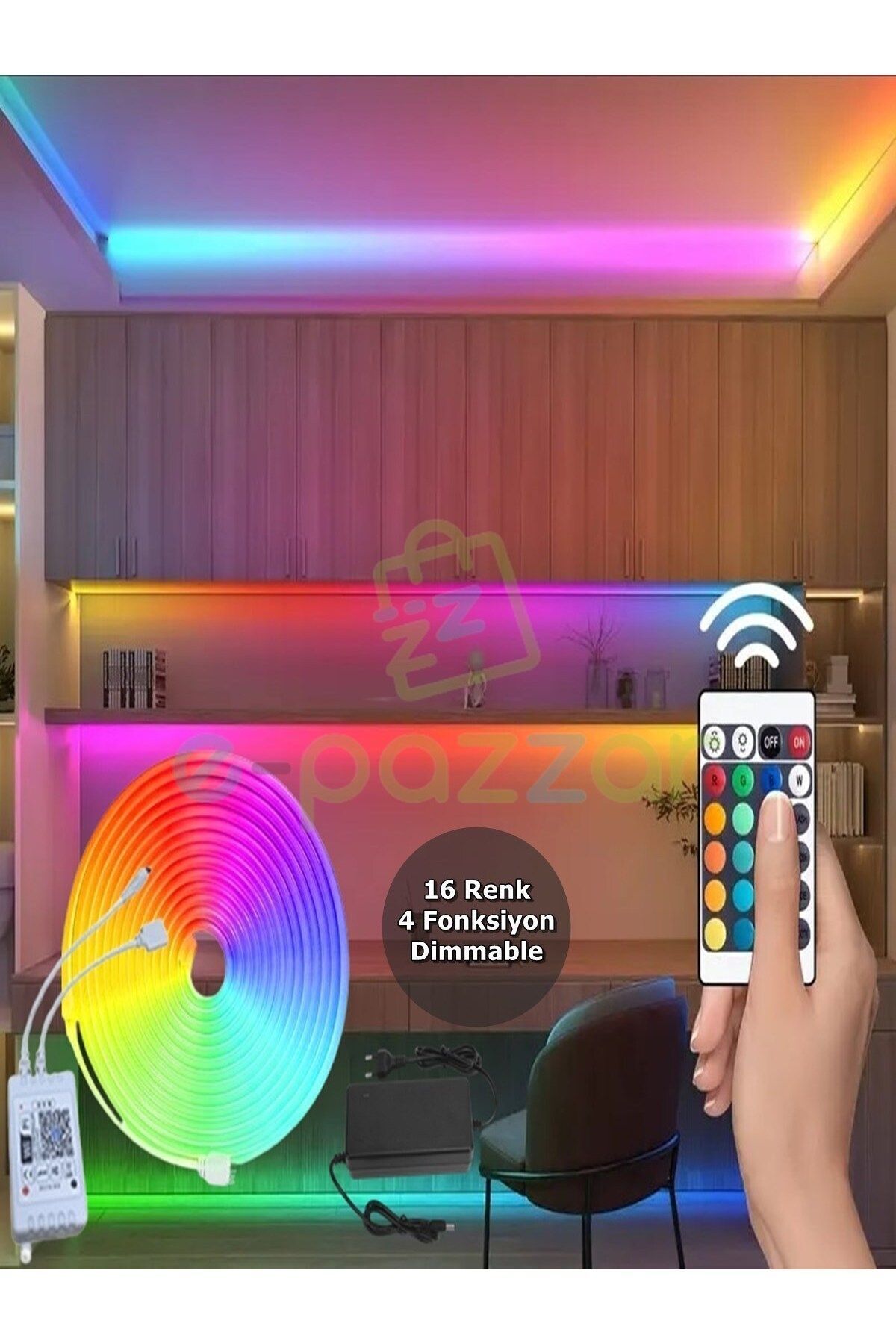 kuzenler store Esnek Şerit Neon Led 5M